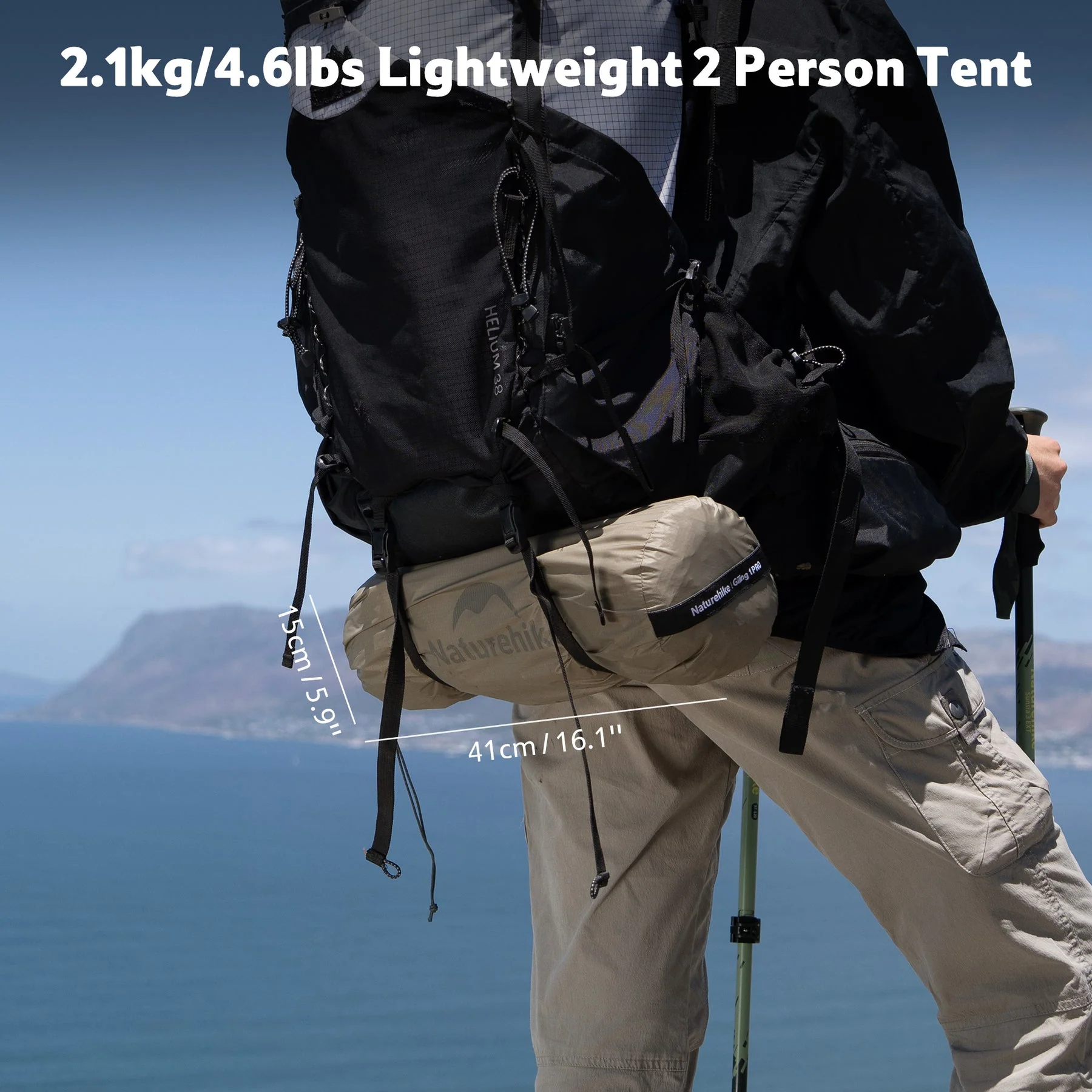 Naturehike Giling PRO™ 4-Season 2-Person Backpacking Tent 2026 - Image 8
