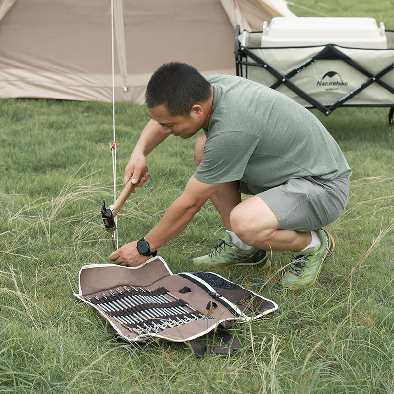 Naturehike Brown Ground Nail Storage Bag - Image 4
