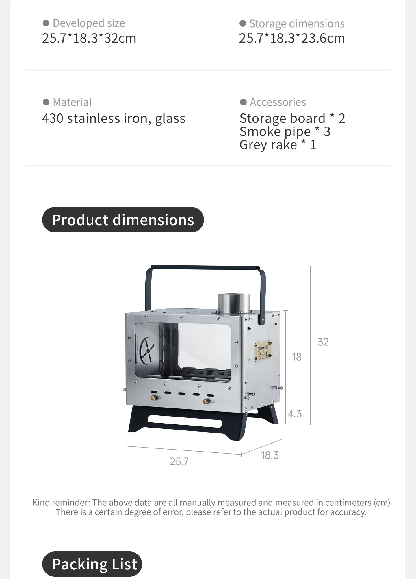 Naturehike Ice Field Little Fire God Firewood Stove 2026 - Image 4