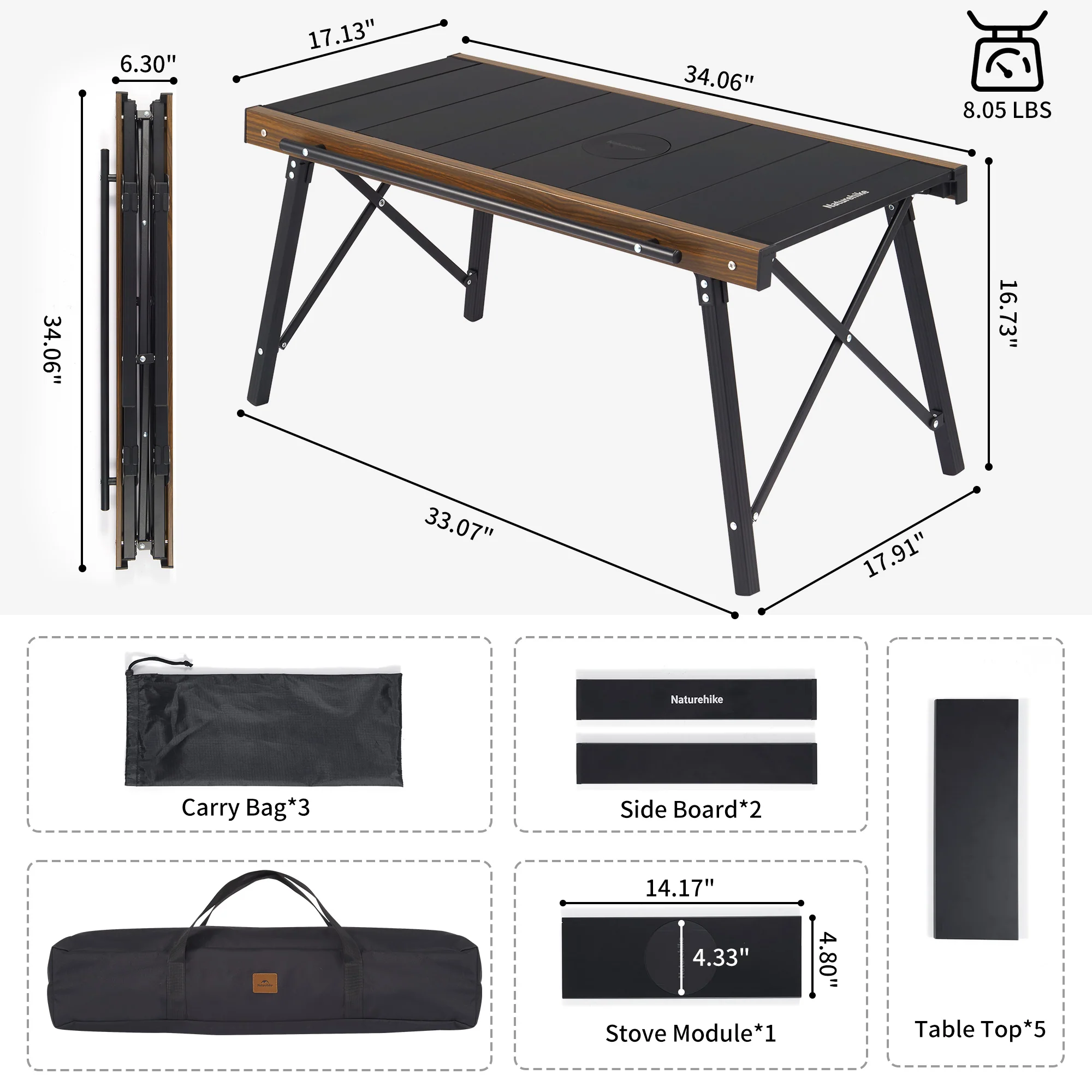 Naturehike IGT Quick Opening Folding Table (IGT Compatiable) 2026 - Image 6