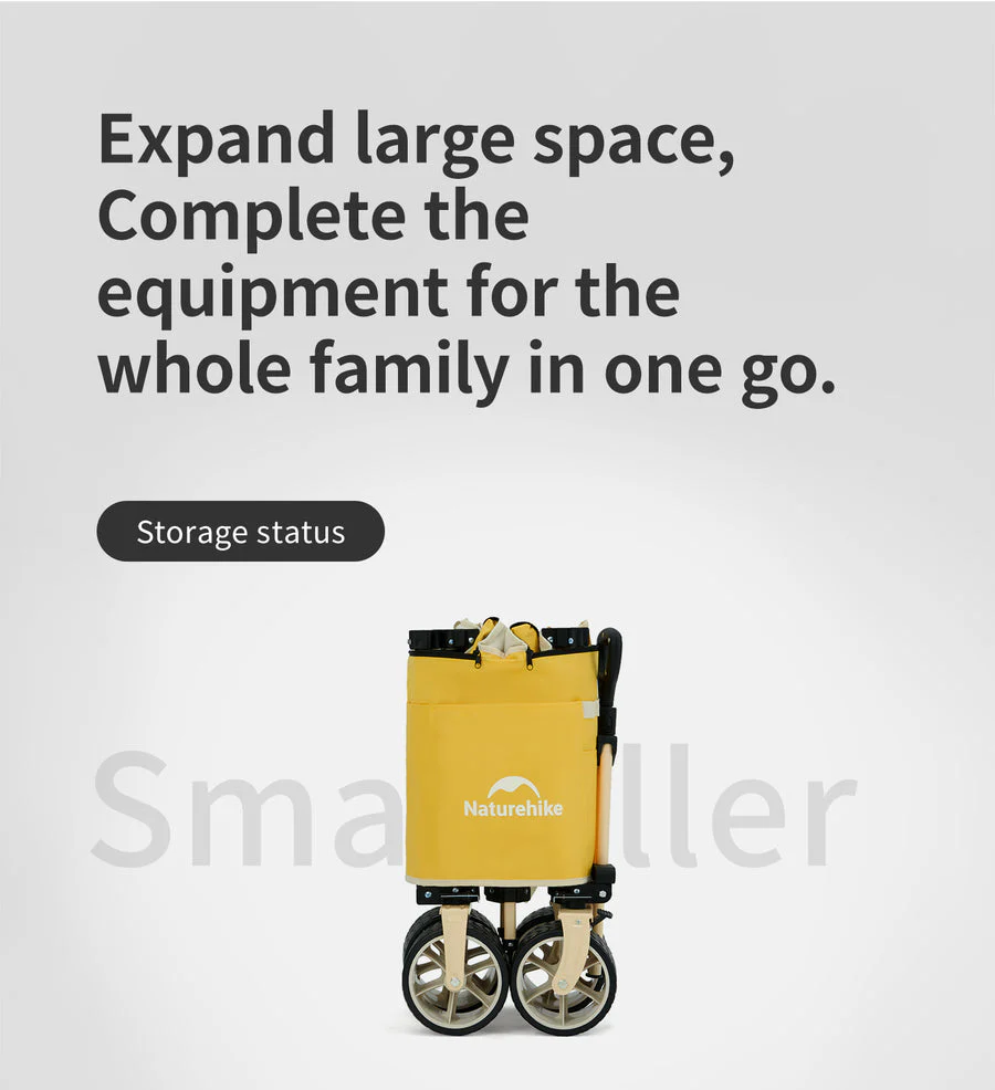Naturehike Light Folding gathering camping Wagon 2026 - Image 5