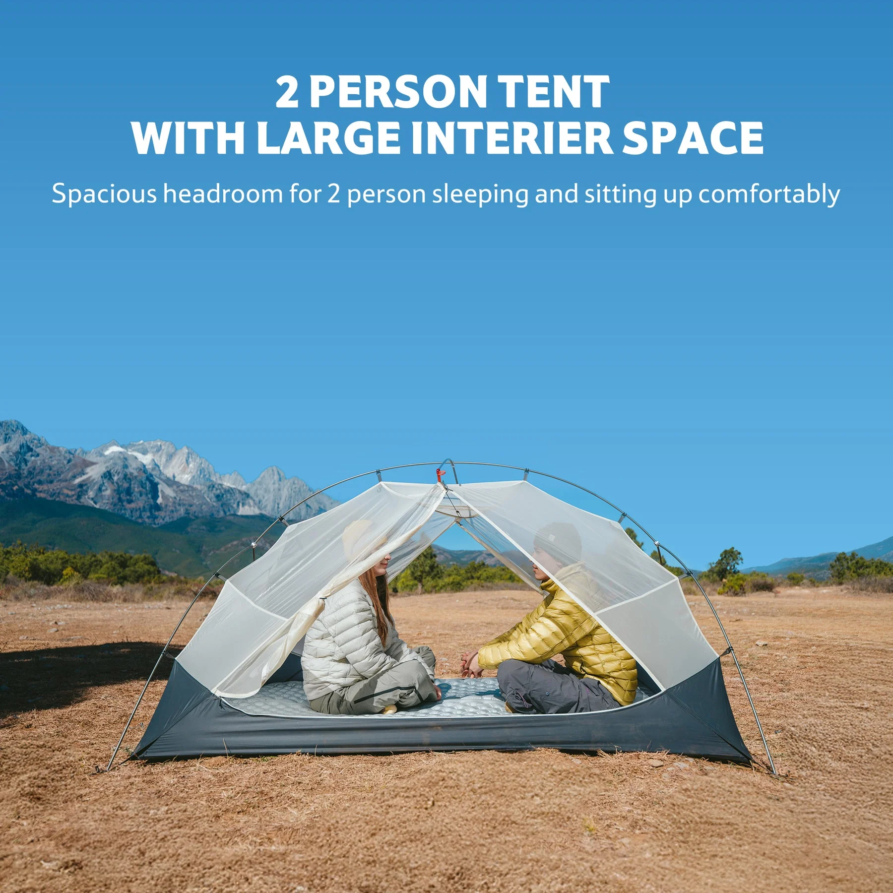 Naturehike Mongar™ UL 2-Person Ultralight Backpacking Tent 2026 - Image 4