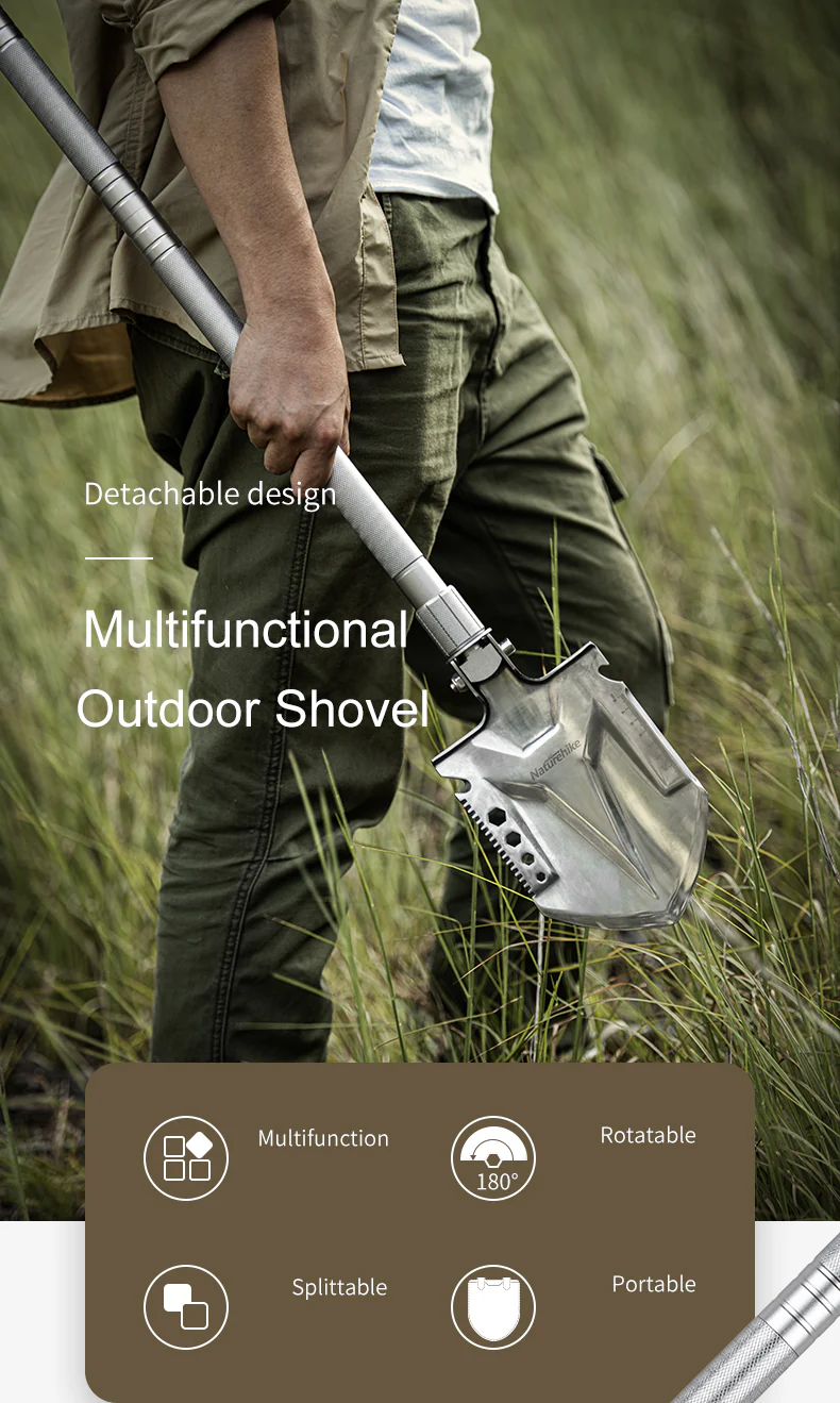 Naturehike Multifunctional Outdoor Shovel 2026 - Image 3