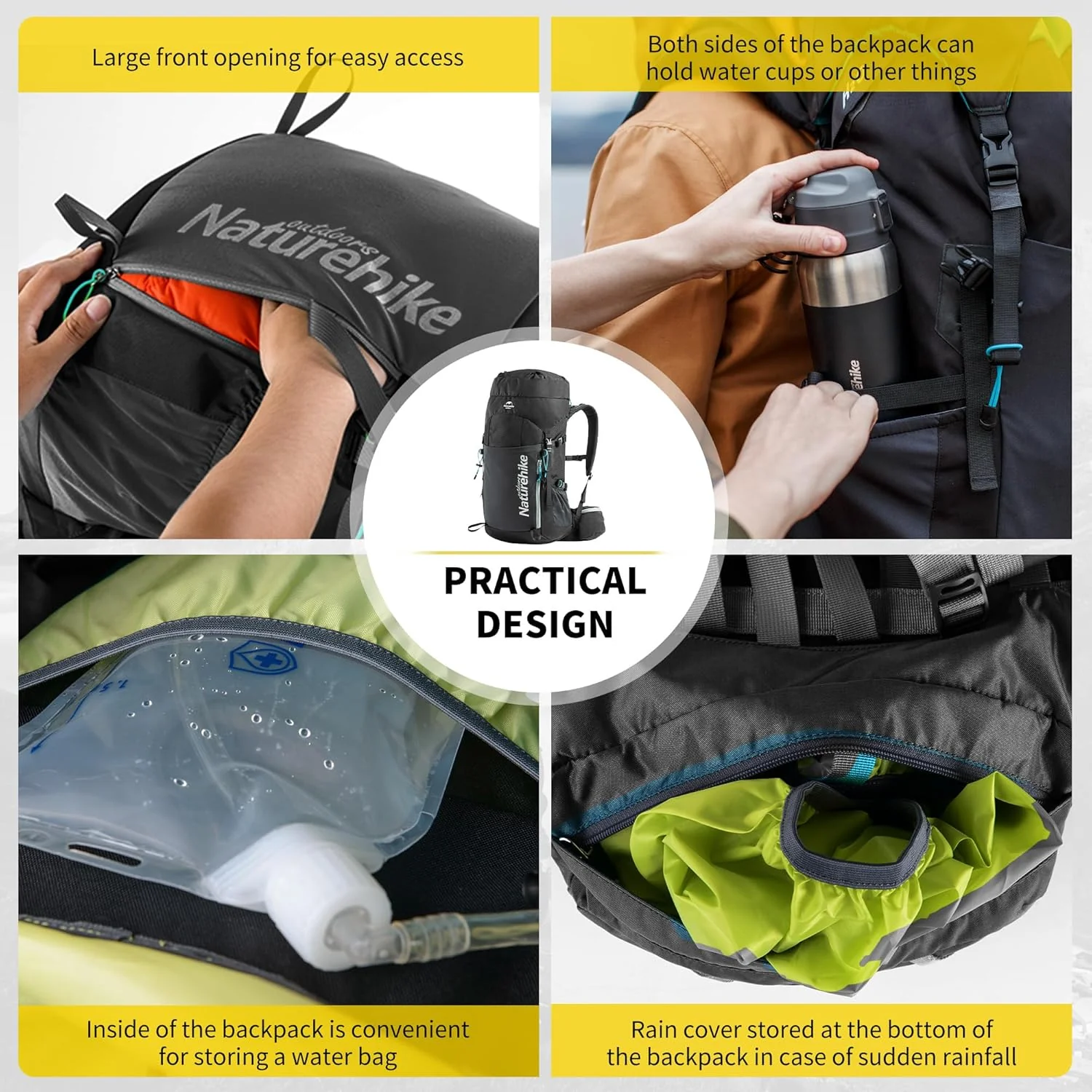 Naturehike 45L Backpack - Image 4