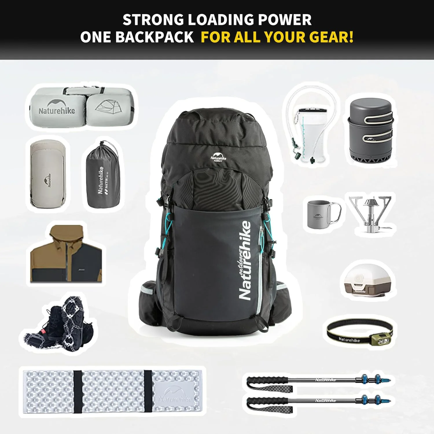 Naturehike 45L Backpack - Image 6