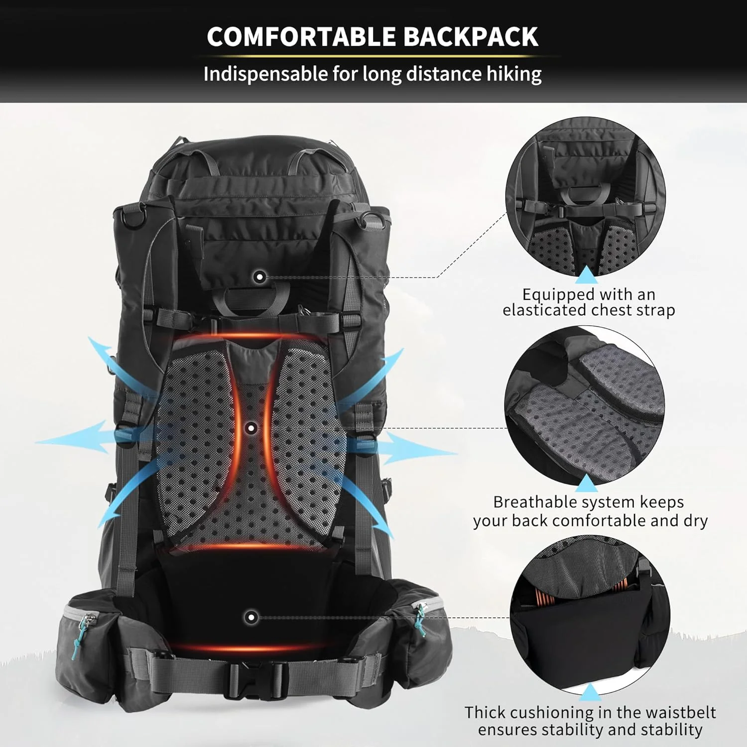 Naturehike 45L Backpack - Image 7