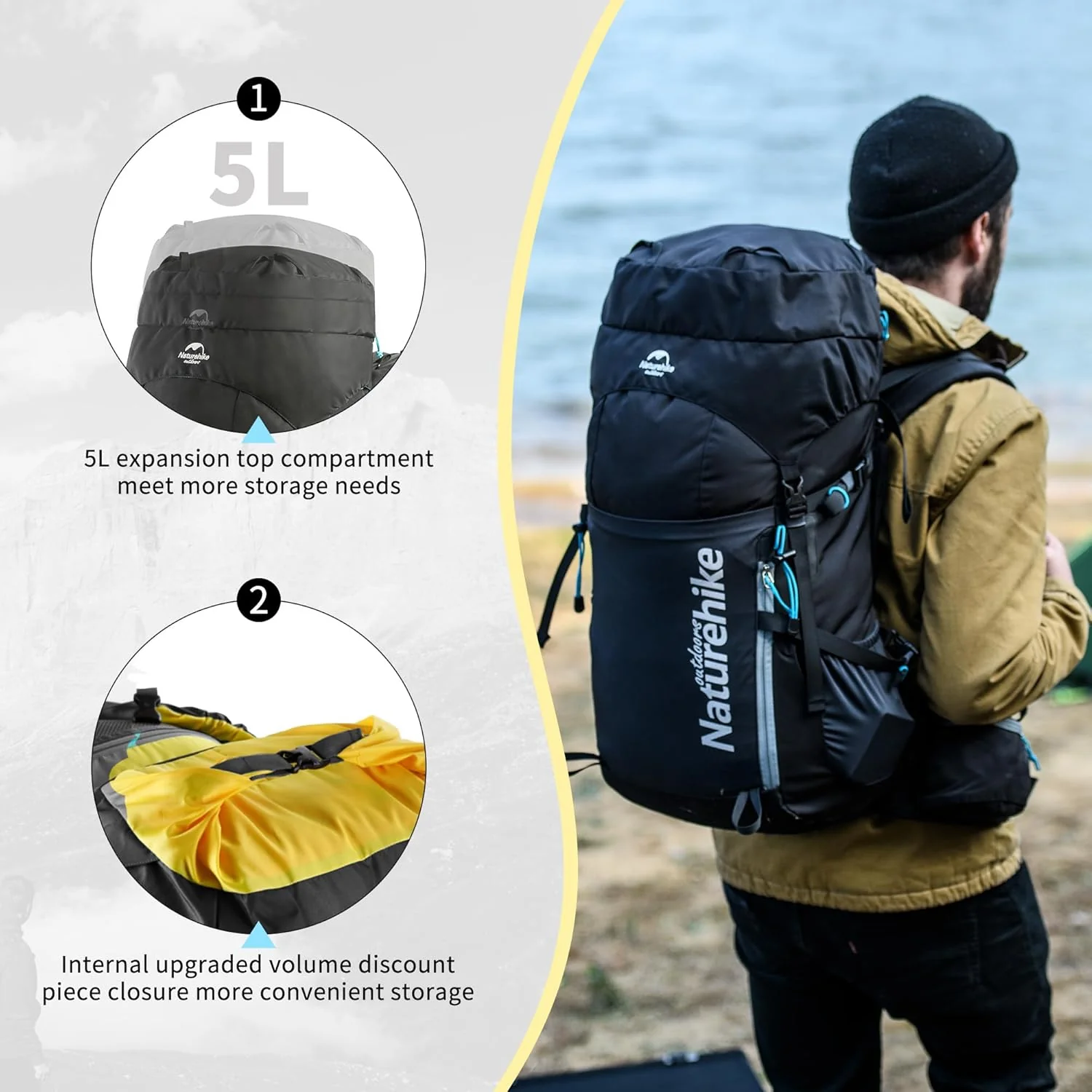 Naturehike 45L Backpack - Image 9