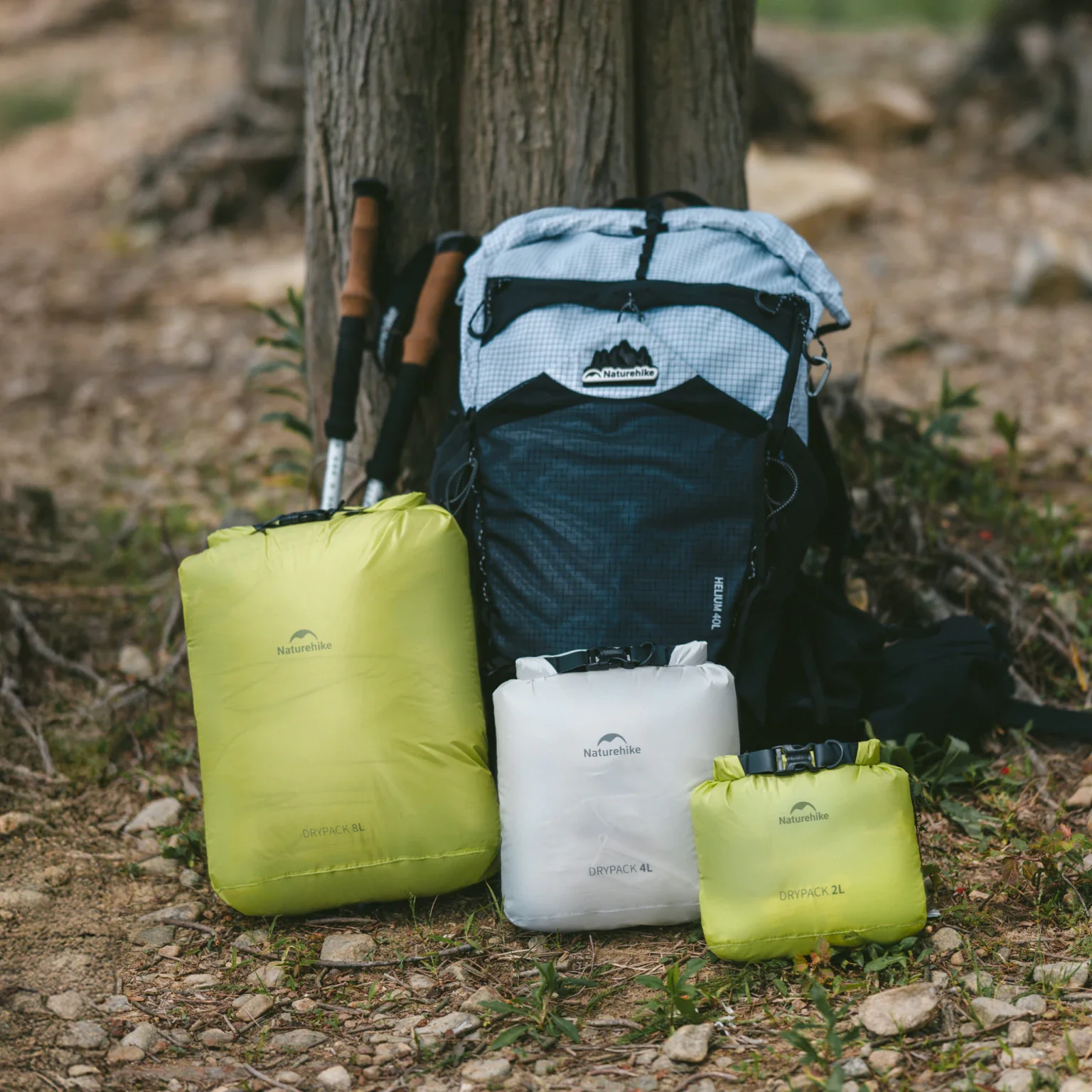 Naturehike Roll-top waterproof storage bag 2L - Image 3