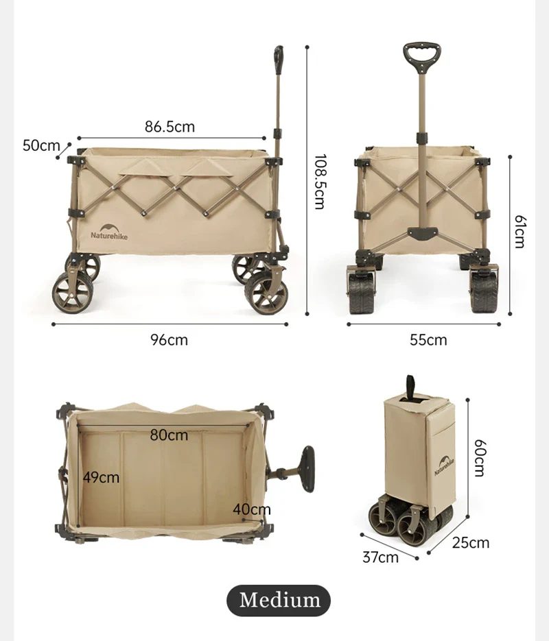 Naturehike Rubik'S Cube Jl All Terrain Gathering Wagon 2026 - Image 16