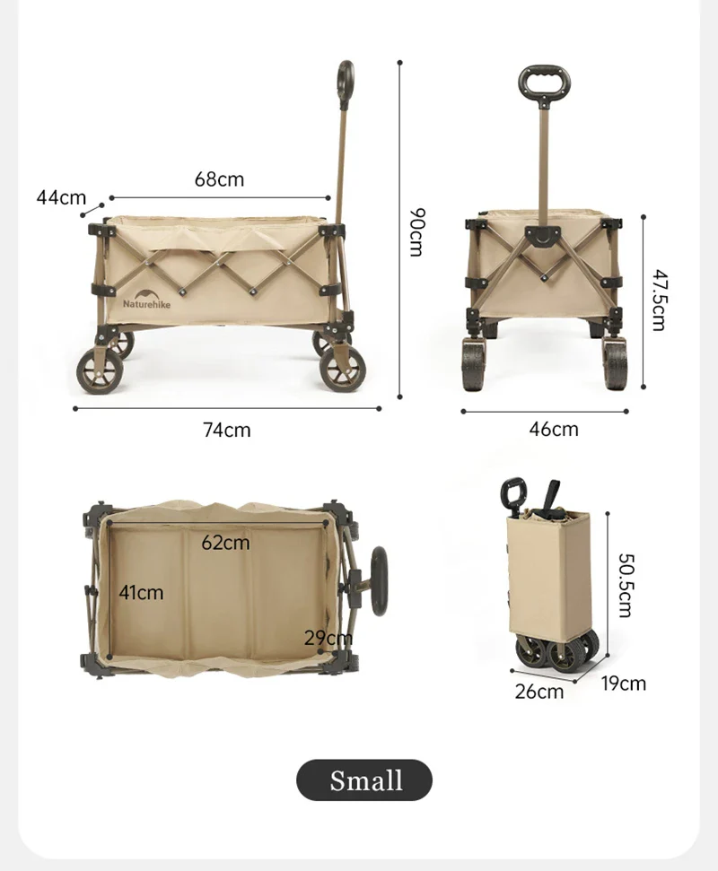 Naturehike Rubik'S Cube Jl All Terrain Gathering Wagon 2026 - Image 17