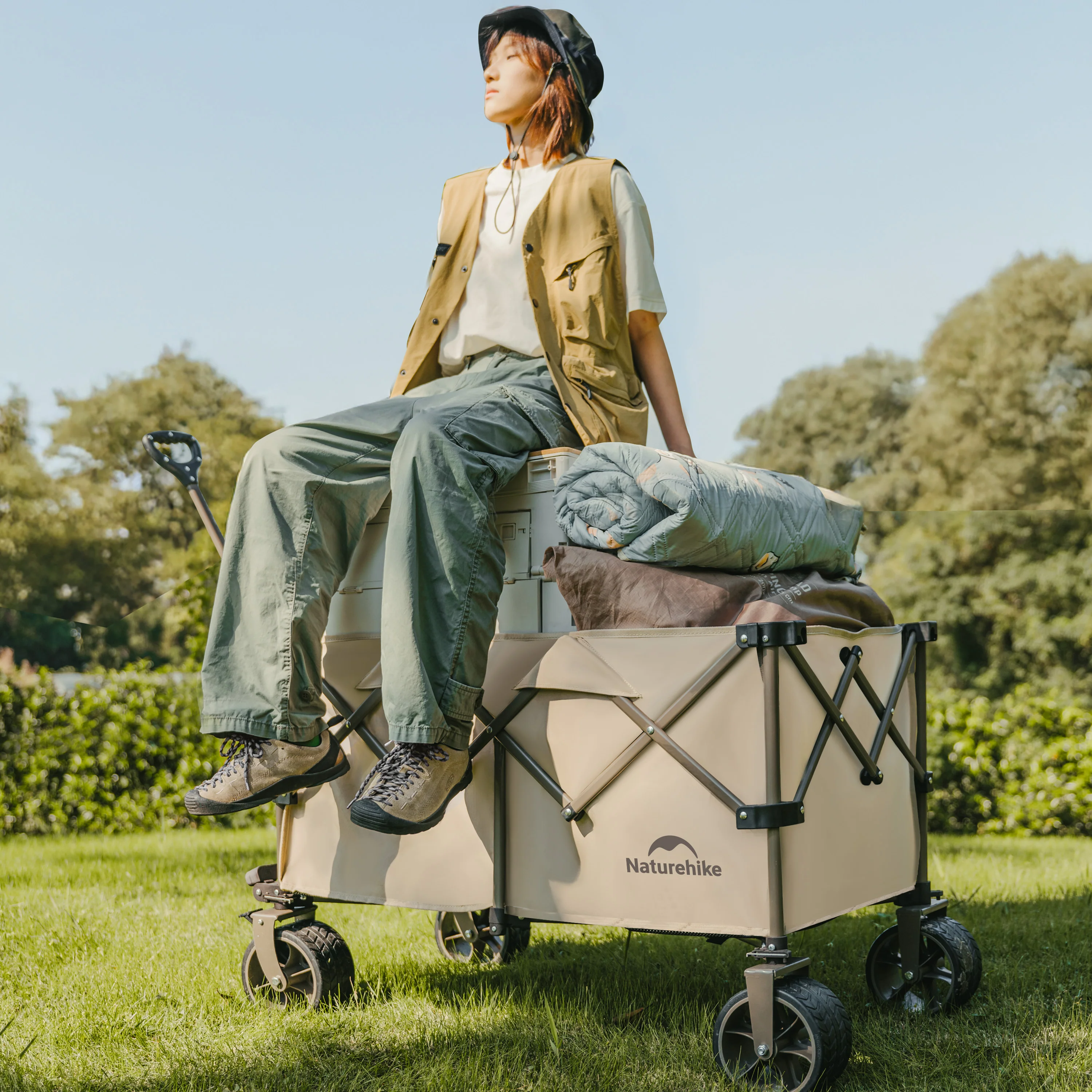 Naturehike Rubik'S Cube Jl All Terrain Gathering Wagon 2026 - Image 7