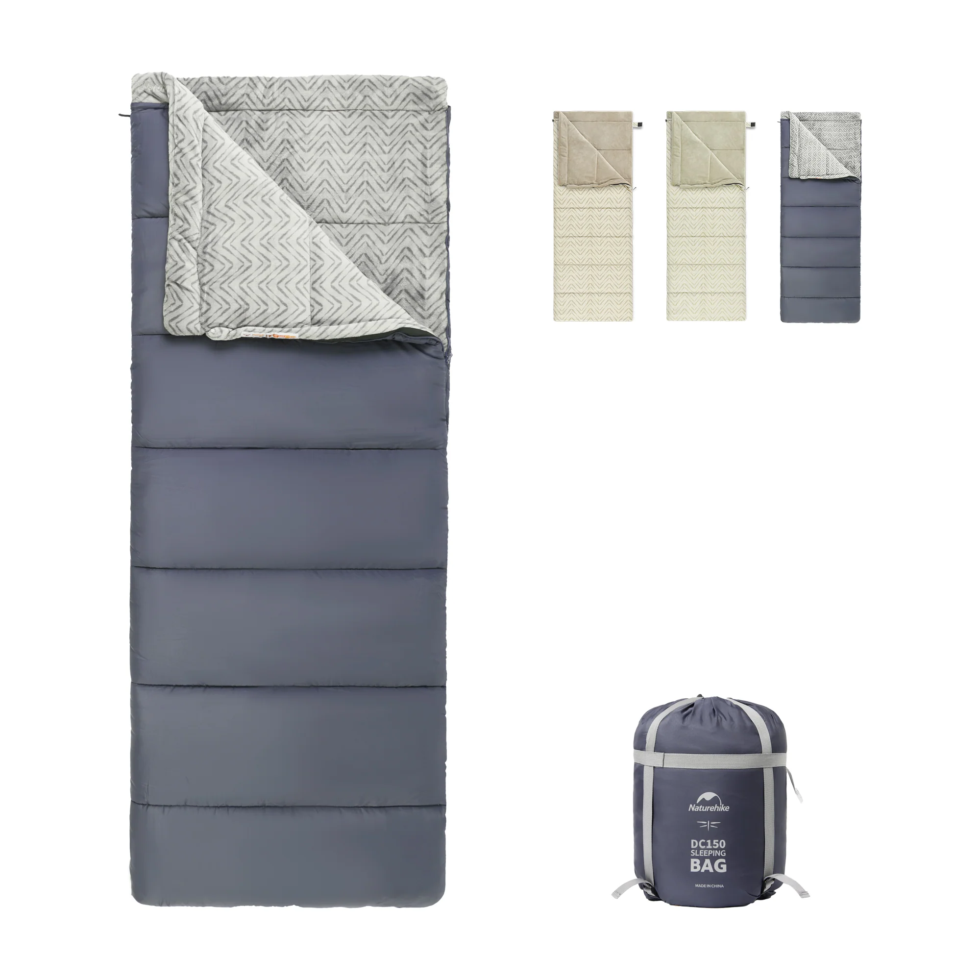 Naturehike DC150 Sammy Envelope Sleeping Bag - Image 7