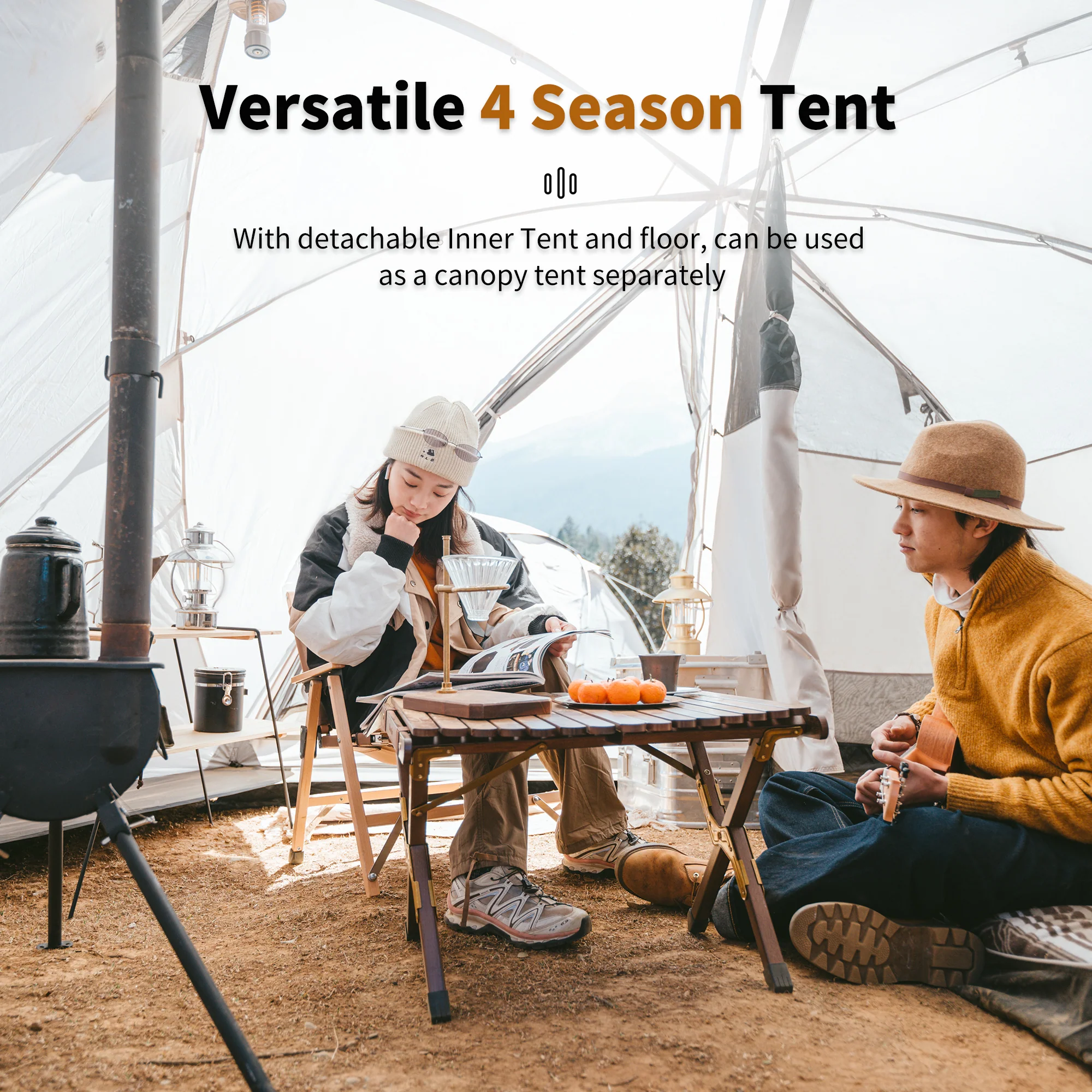 Naturehike Shepherd Dome Tent Gray - Image 6