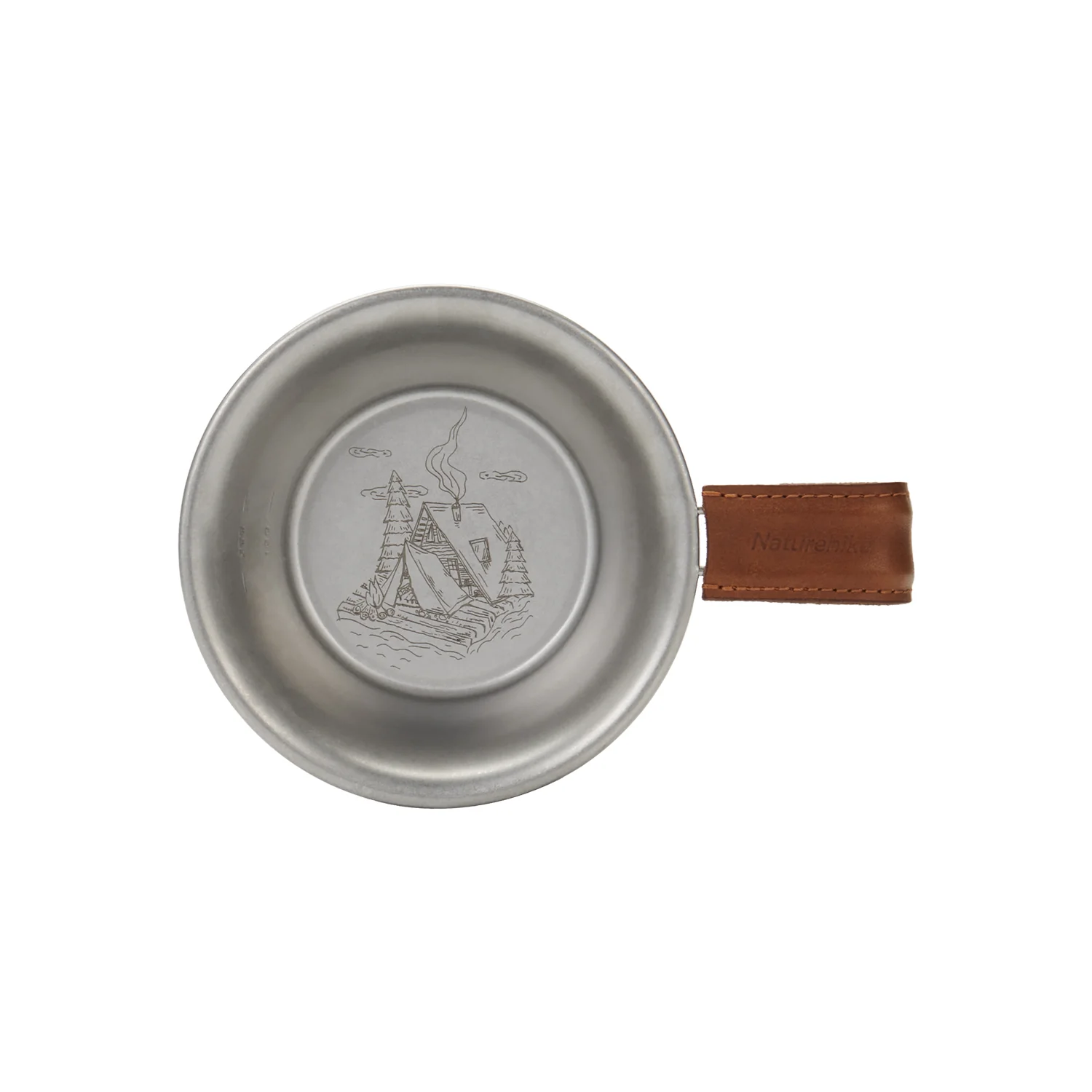 Naturehike Stainless Steel Retro Camp Bowl - 300Ml (Outdoor Cabin) - Image 2