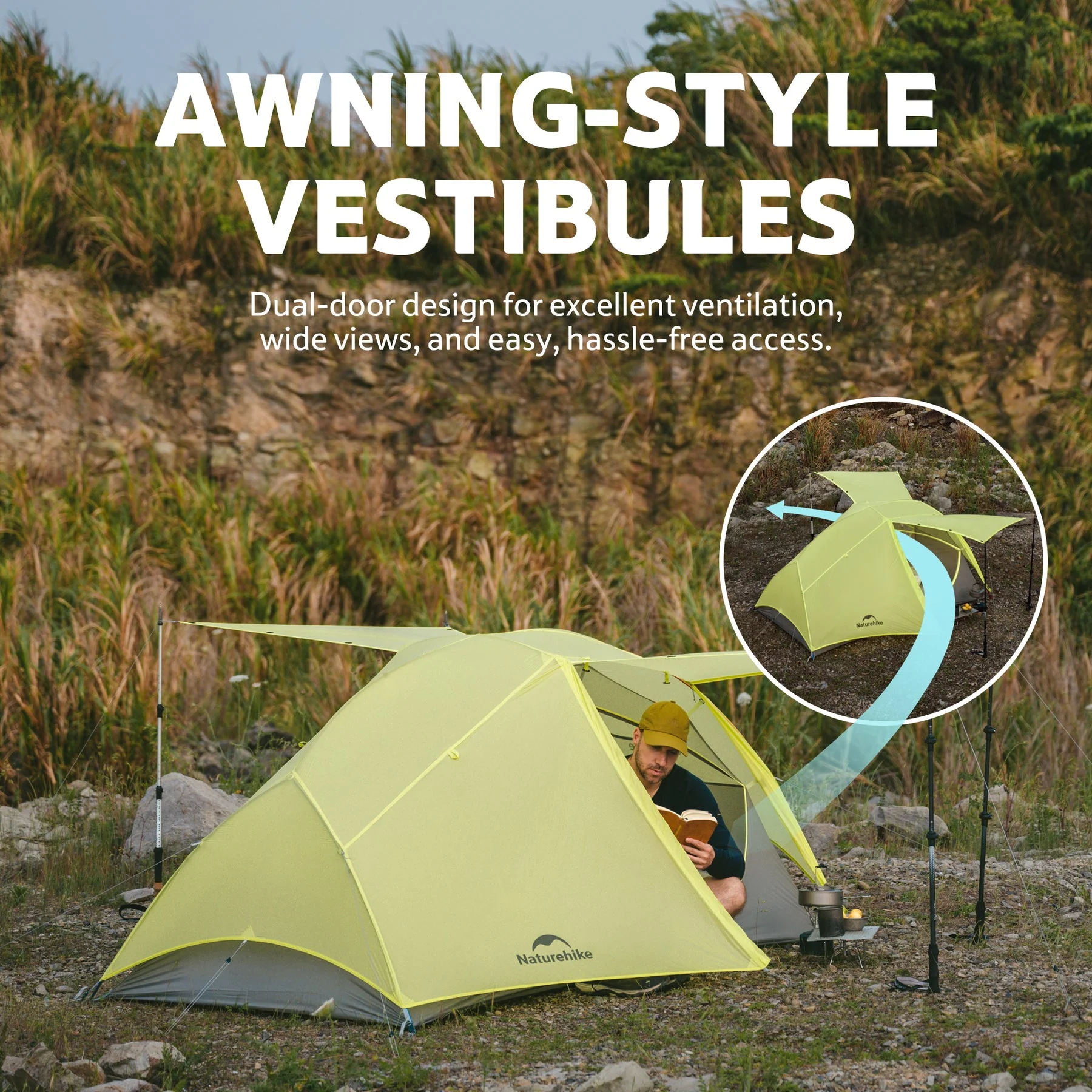 Naturehike Star River™ EXT 2-Person Ultralight Backpacking Tent 2026 - Image 4