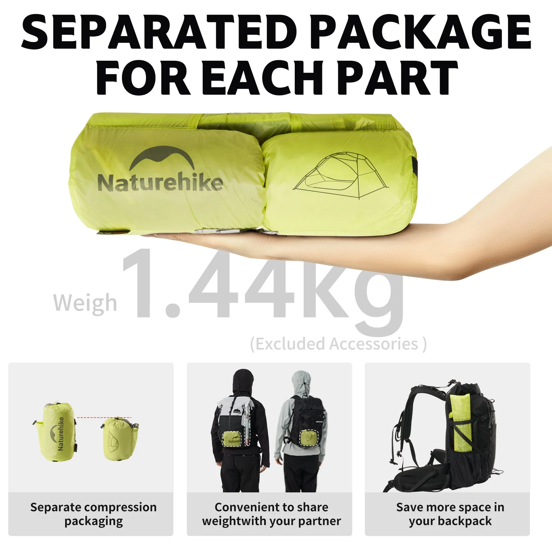 Naturehike Star River™ EXT 2-Person Ultralight Backpacking Tent 2026 - Image 8