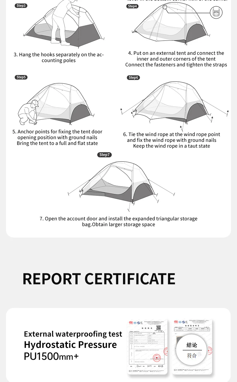 Naturehike Star River™ 2-Person Ultralight Backpacking Tent 2026 - Image 15