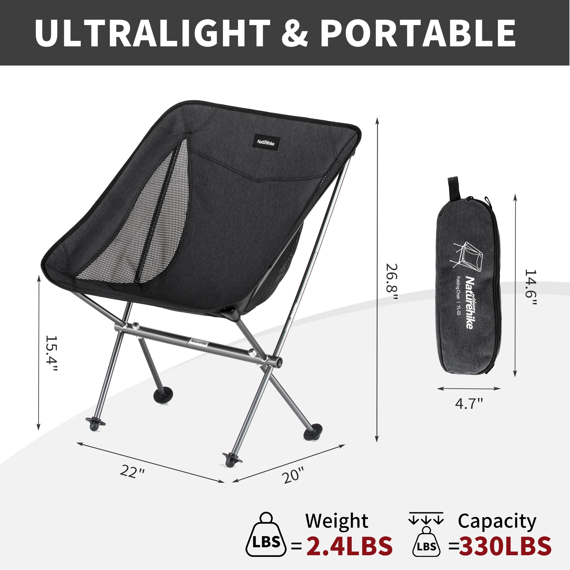 Naturehike Stellaluna L04 Medium Moon Chair 2026 - Image 4
