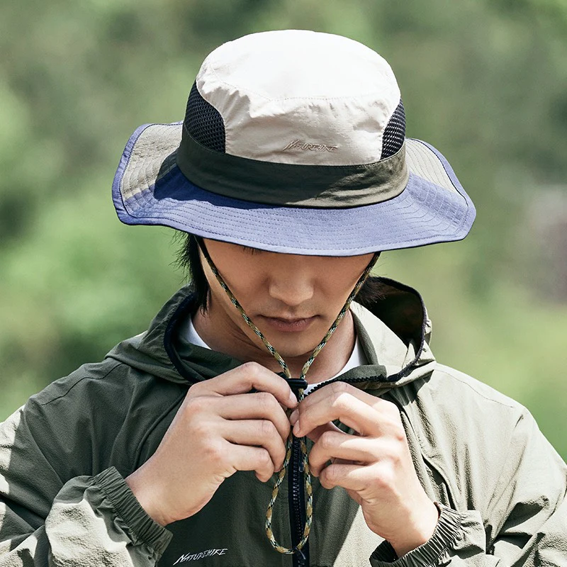 Naturehike Sunscreen Fisherman Hat - Army Green - Image 3