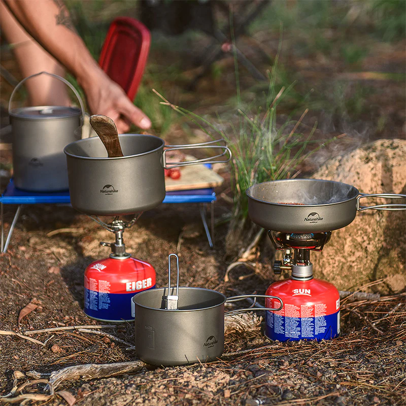 Naturehike TDG02 Outdoor Ti Pot Ti Color (1300Ml) 2026 - Image 3