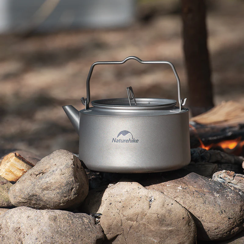 Naturehike Titanium Kettle Black 0.8L - Image 2