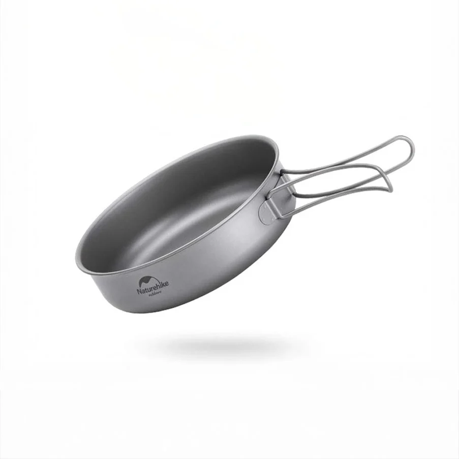 Naturehike TJP01 Outdoor Ti Frying Pan-9H Ti Color 2026 - Image 2
