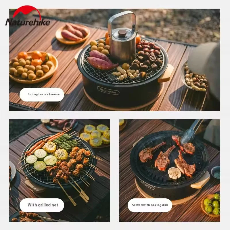 Naturehike Moyan Table Top Round Grill 2026 - Image 5
