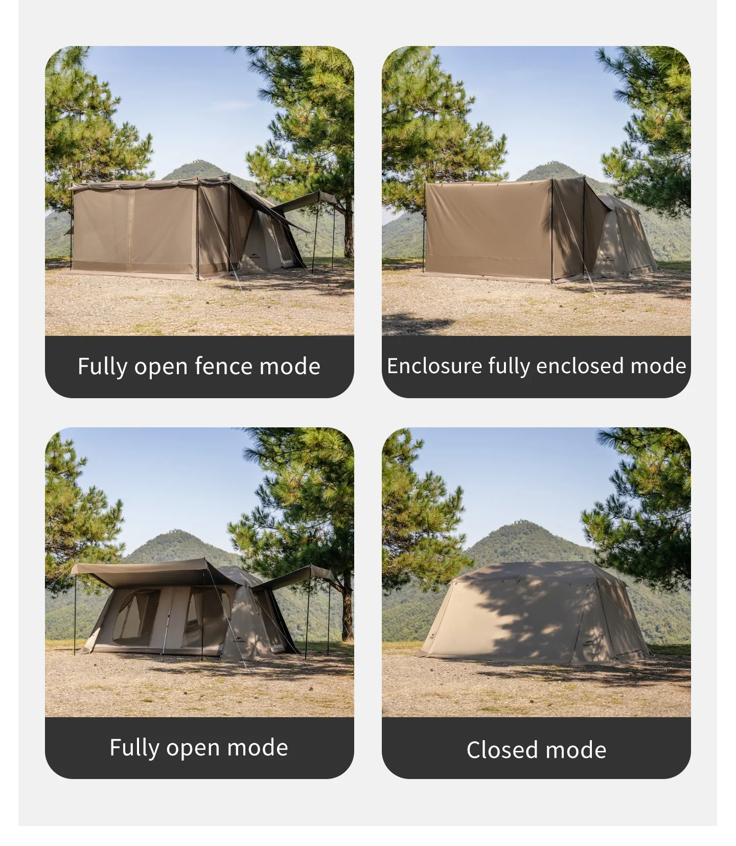 Naturehike Village 13 Flagship Pro Series Fast Build Automatic Cabin Style Tent 2026 - Image 14