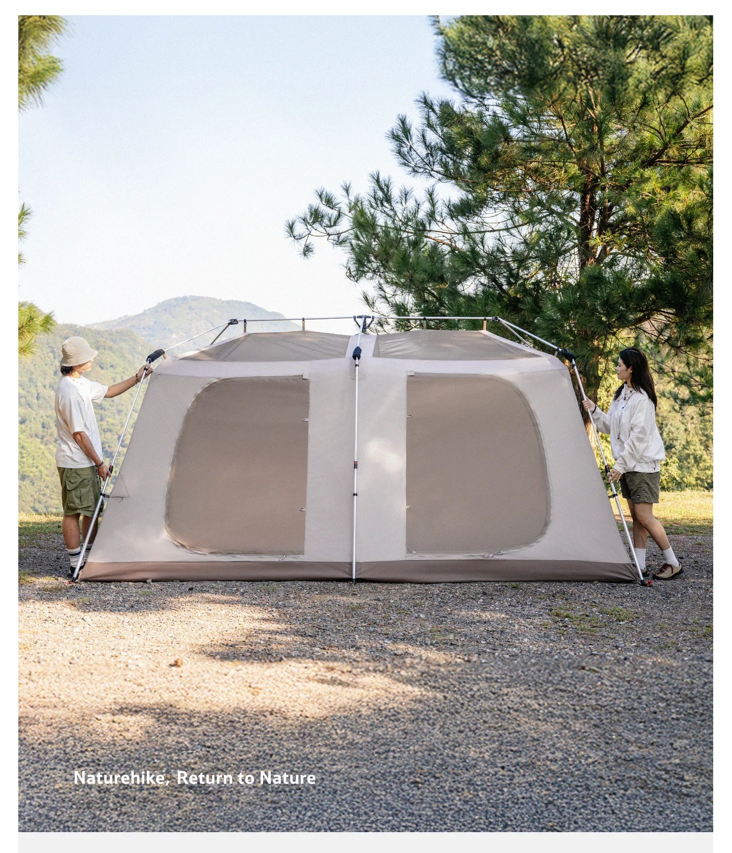 Naturehike Village 13 Flagship Pro Series Fast Build Automatic Cabin Style Tent 2026 - Image 9