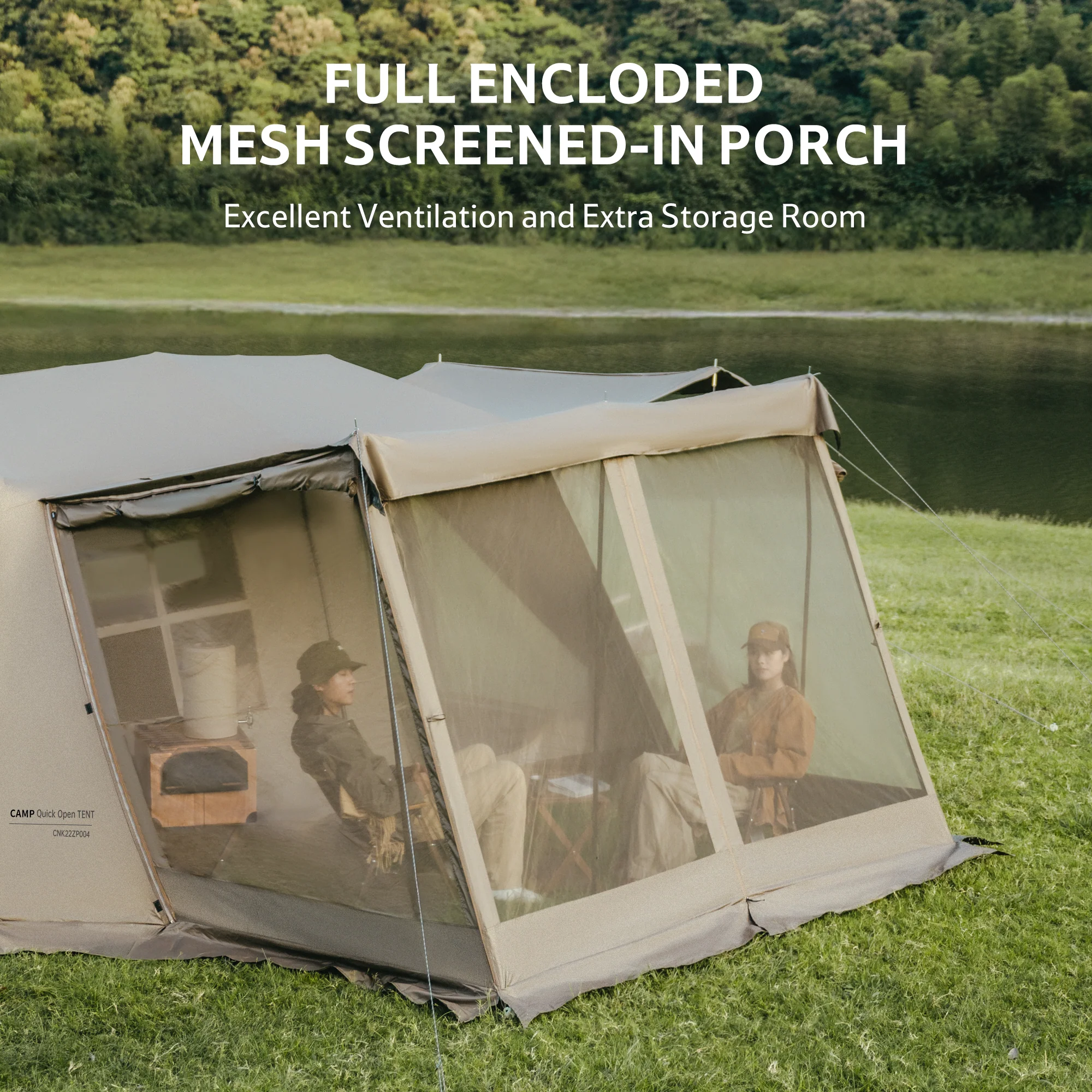 Naturehike Village 13 Flagship 8-Person Automatic Cabin Tent 2026 - Image 9