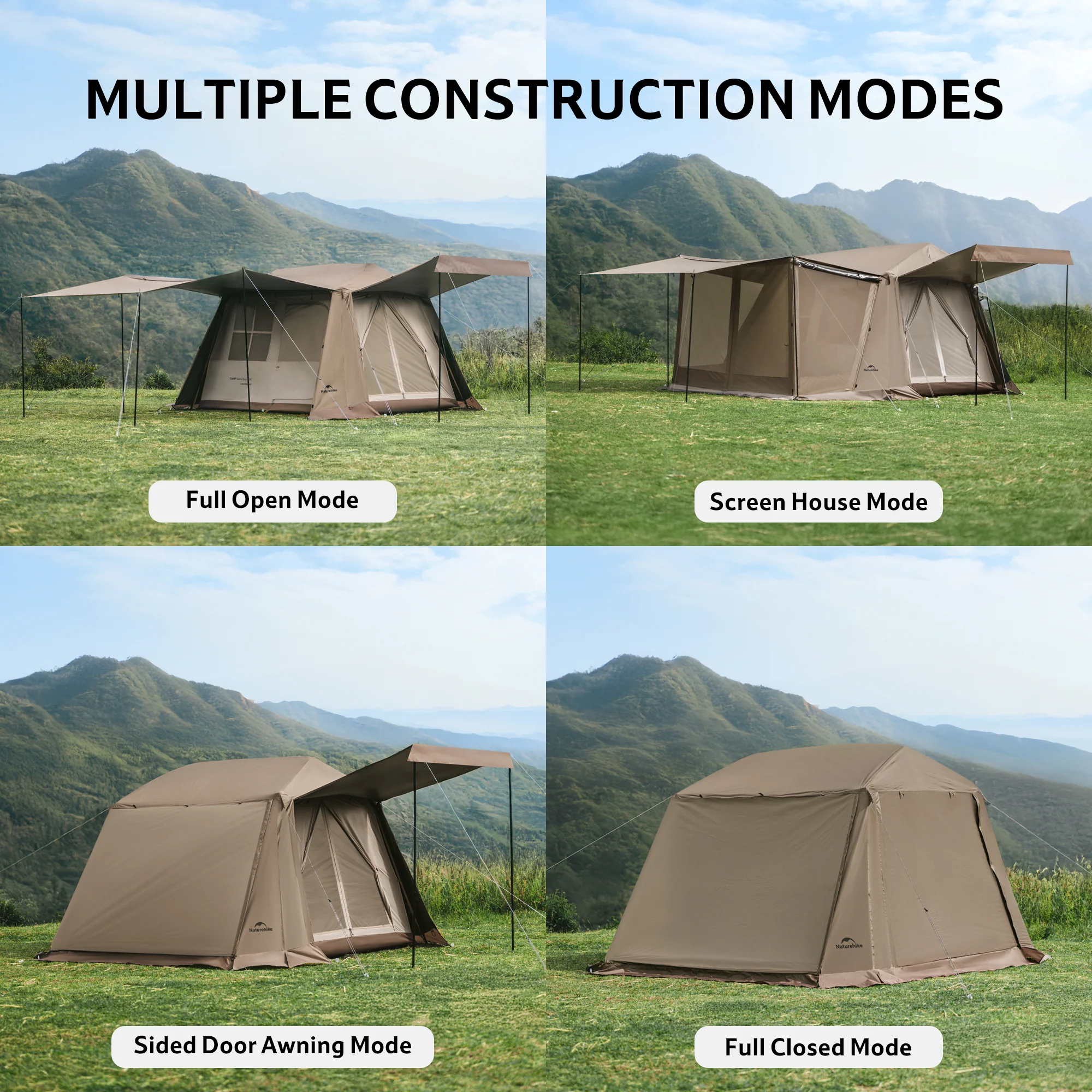 Naturehike Village 6.0 Flagship Model 2nd Generation Quick Opening Tent 2026 - Image 3