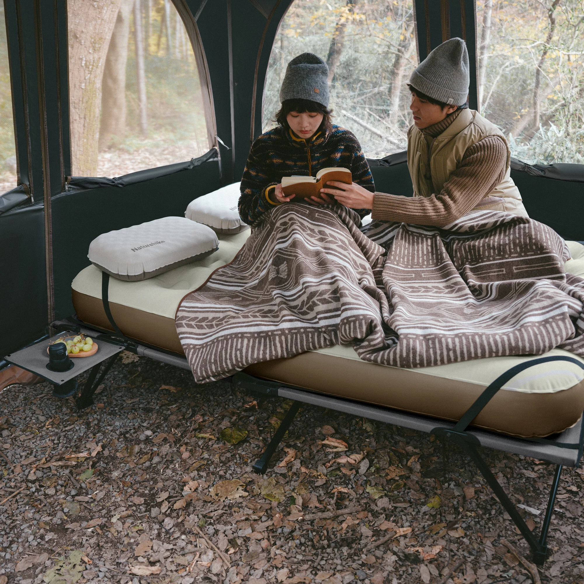 Naturehike XJC T02 Foldable Camping Cot Double - Image 5