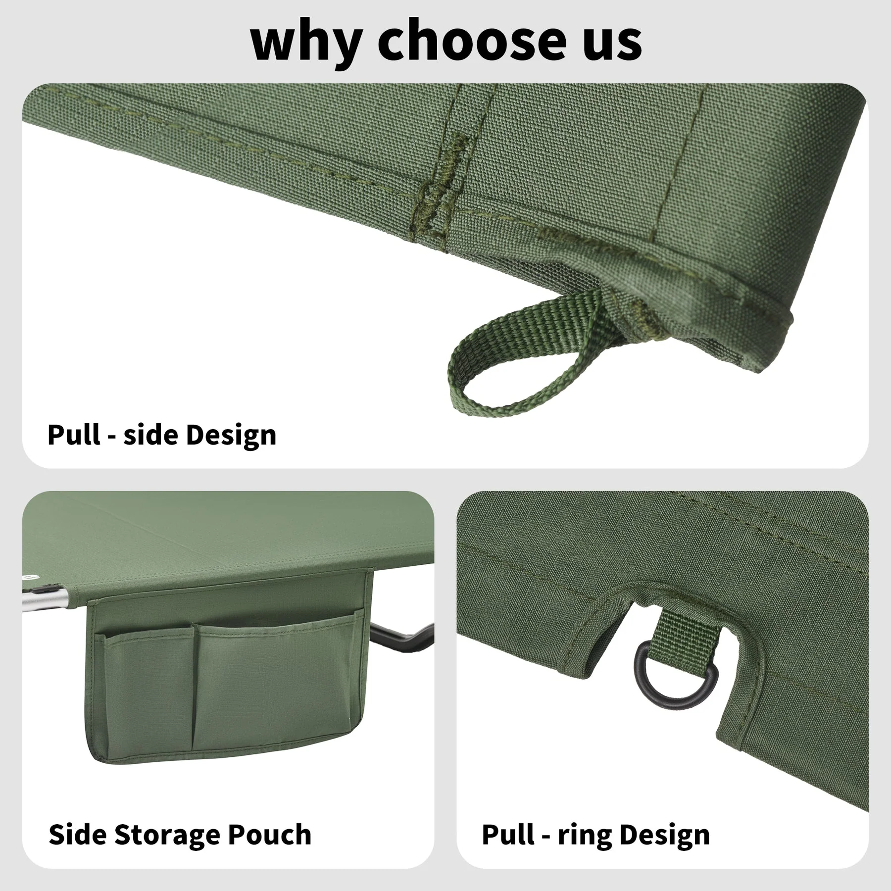 Naturehike XJC08 Greenfield Outdoor Folding Camp Bed 2026 - Image 8