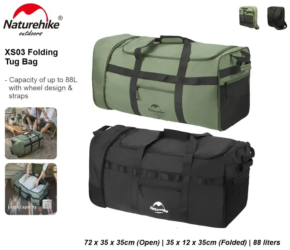 Naturehike XS03 Folding Tug Bag 2026 - Image 6