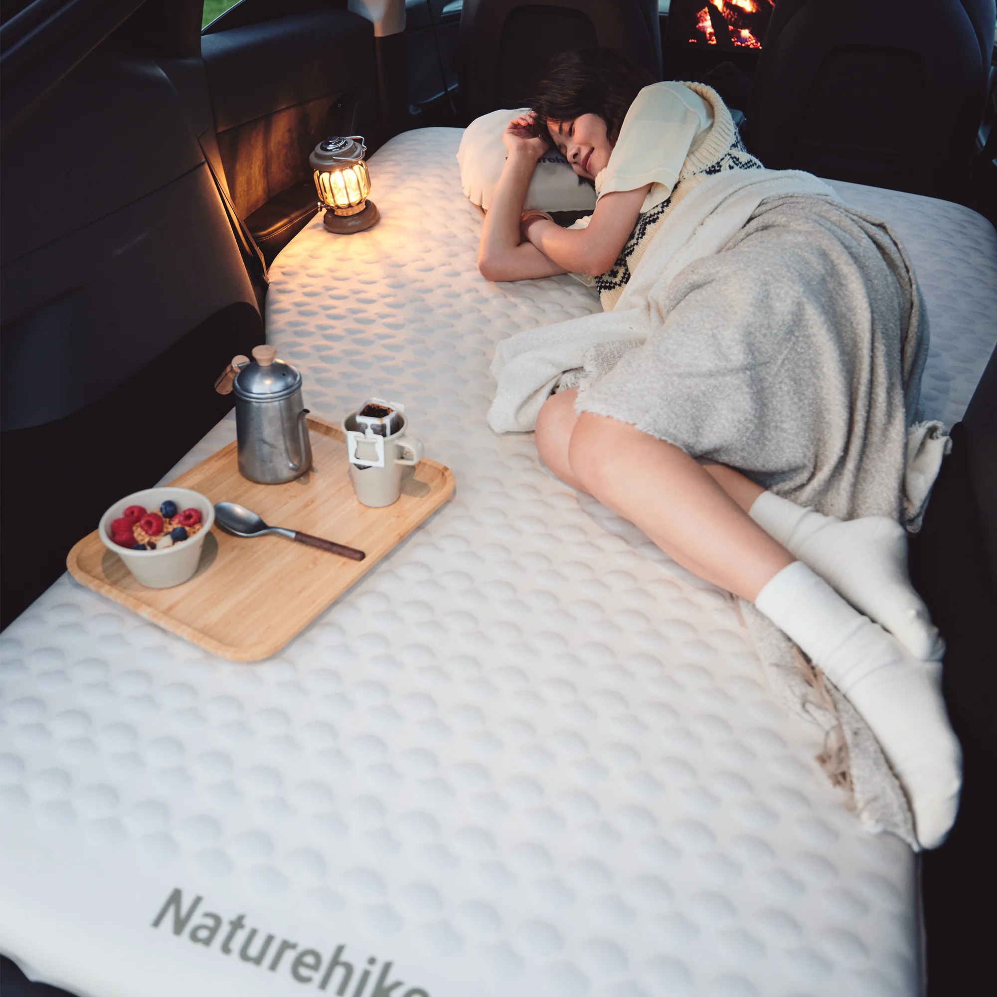 Naturehike Yugu Khaki Car Automatic Inflatable Pad 2026 - Image 8