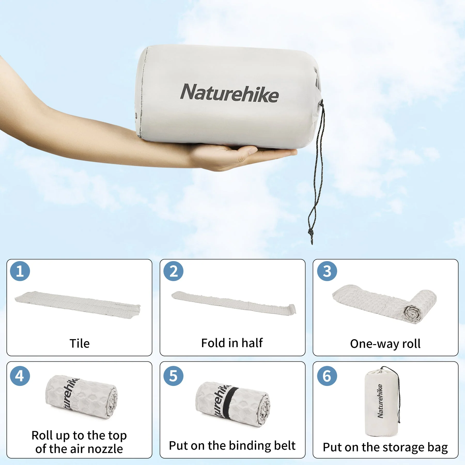 Naturehike Yugu R2.1 Ultralight Self-inflating Sleeping Pads 2026 - Image 6