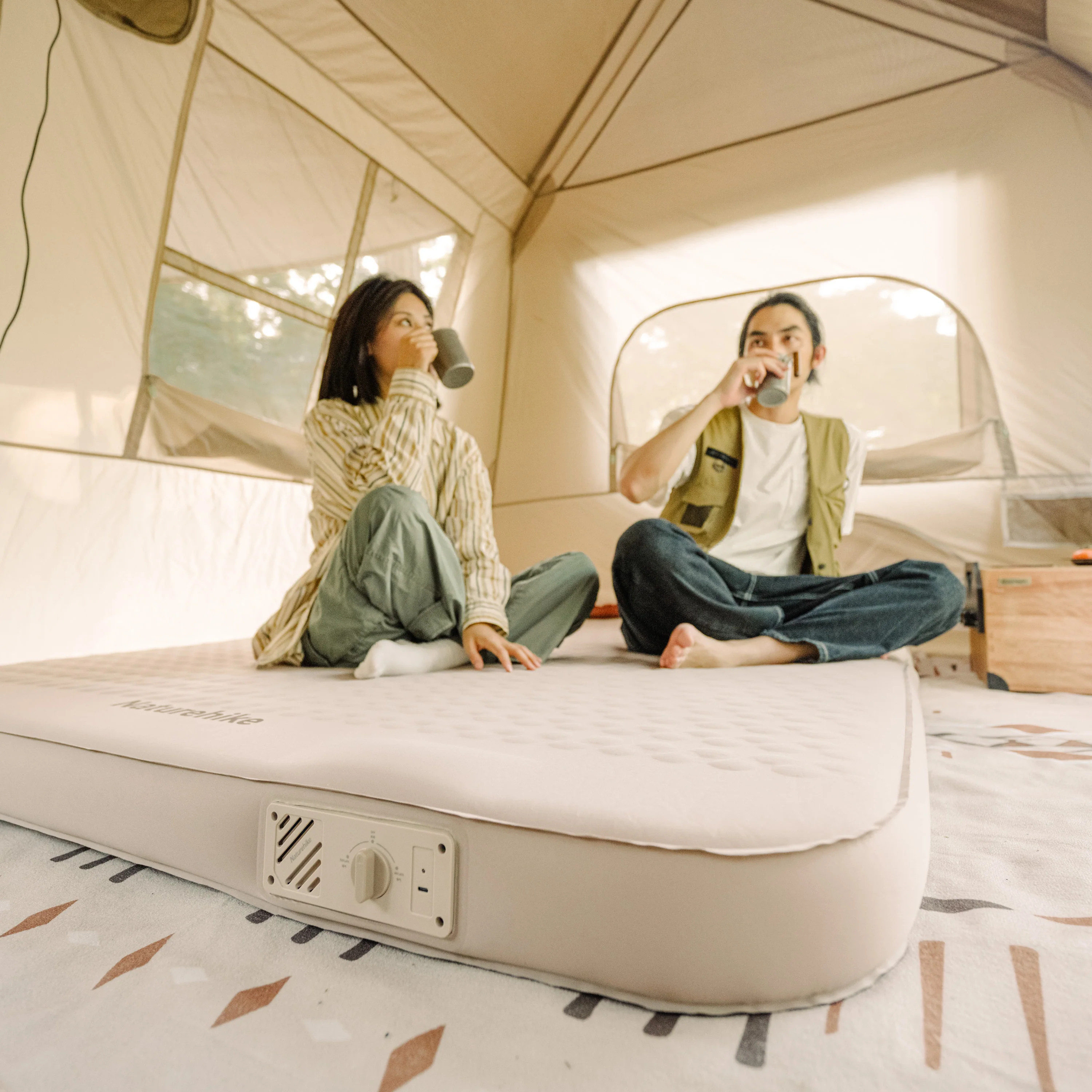 Naturehike Yugu R5.3 Comfort Automatic Inflatable Cushion (With Inner Inflatable Pump) 2026 - Image 10