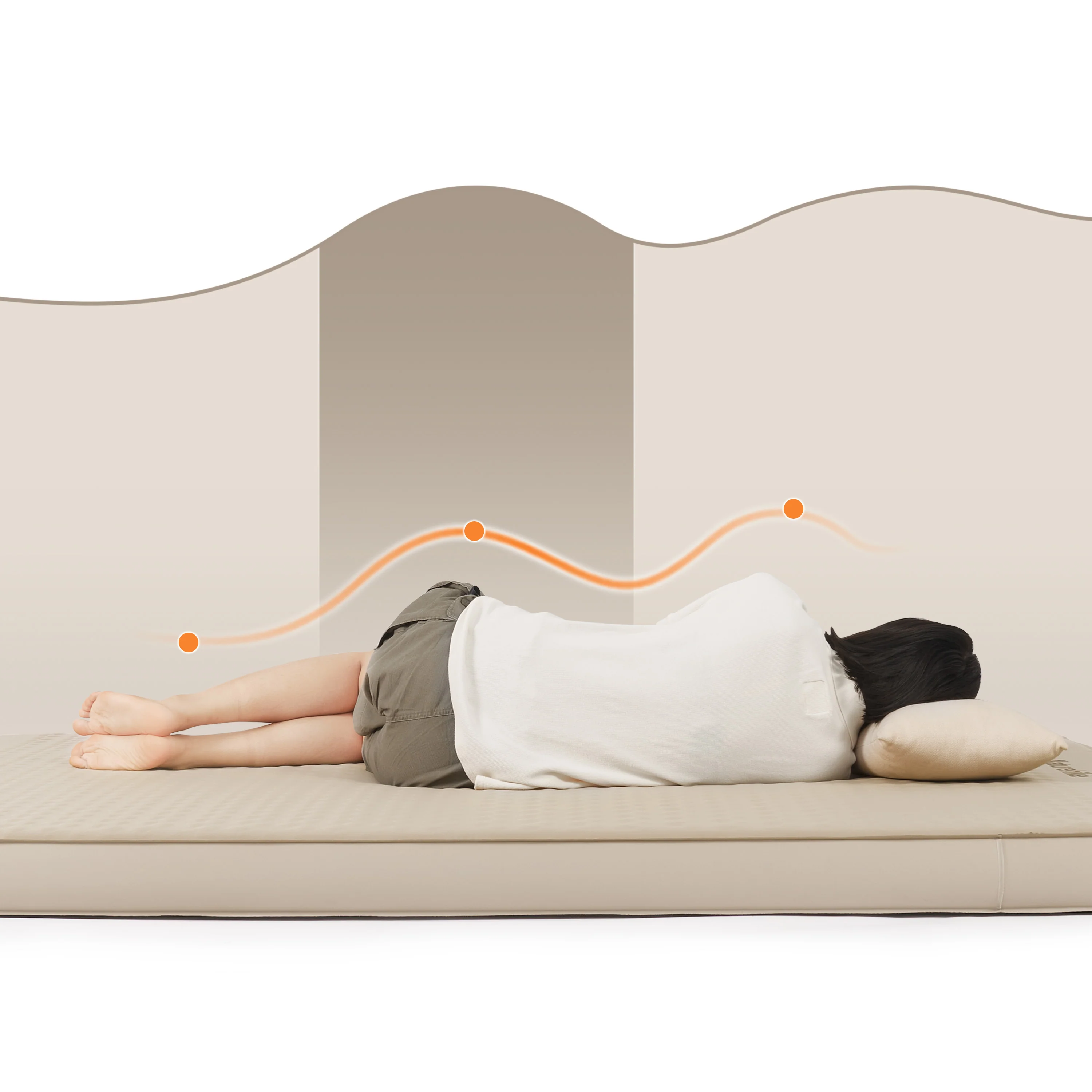 Naturehike Yugu R5.3 Comfort Automatic Inflatable Cushion (With Inner Inflatable Pump) 2026 - Image 9