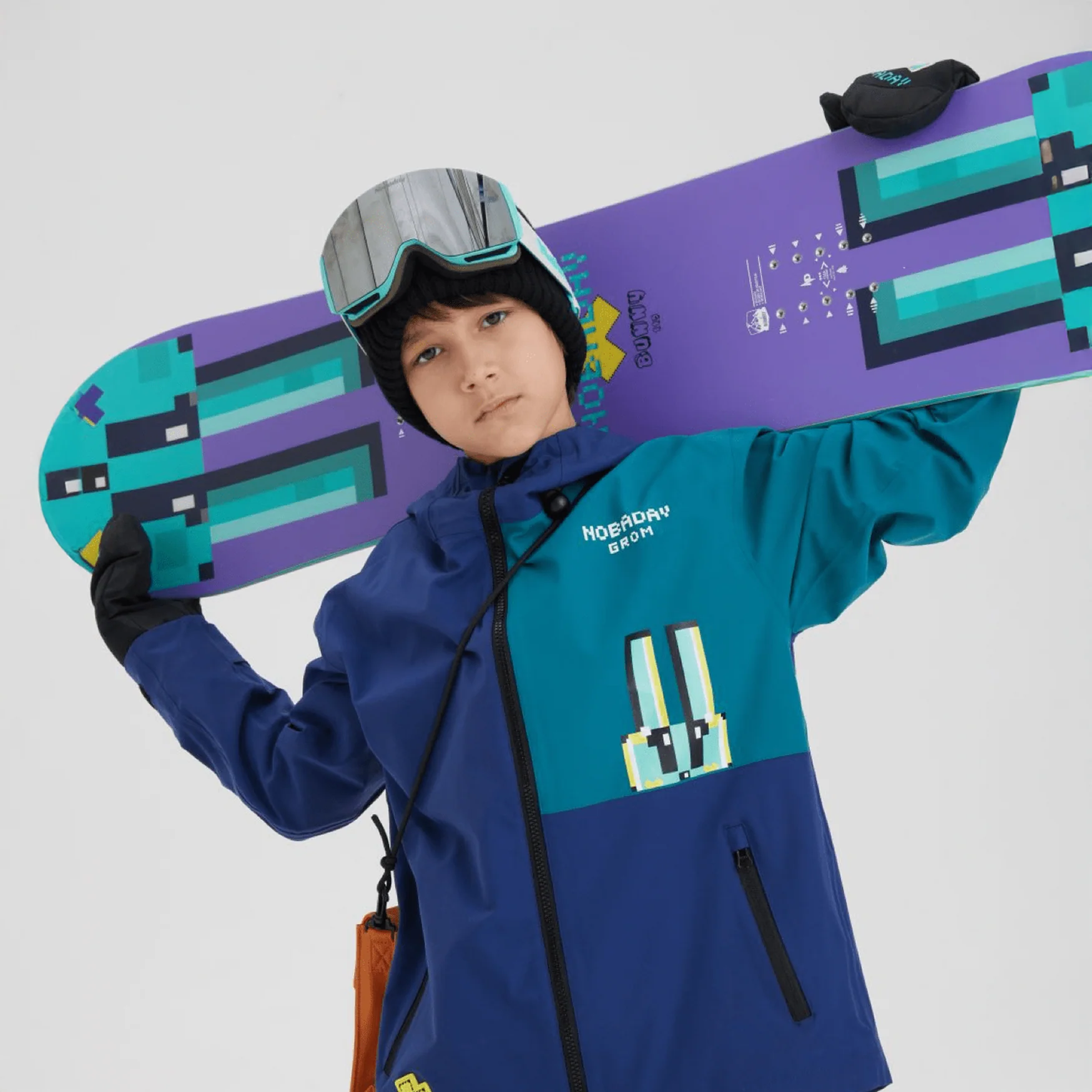 Nobaday Grom Snow Jacket Blue - Image 2