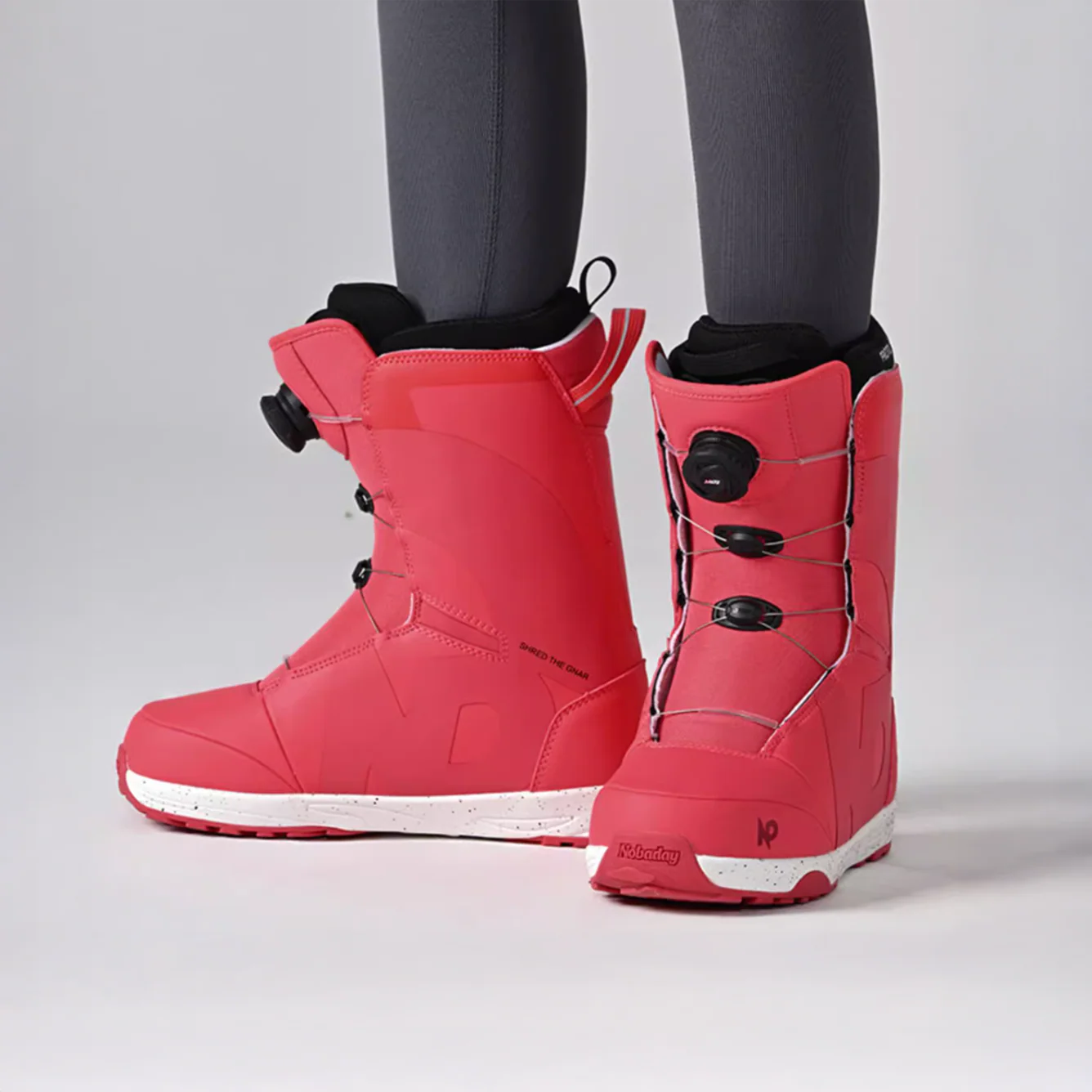 Nobaday Juicy Board Boots Red - Image 3