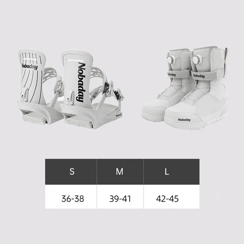 Nobaday Track Snowboard Bindings - Image 7