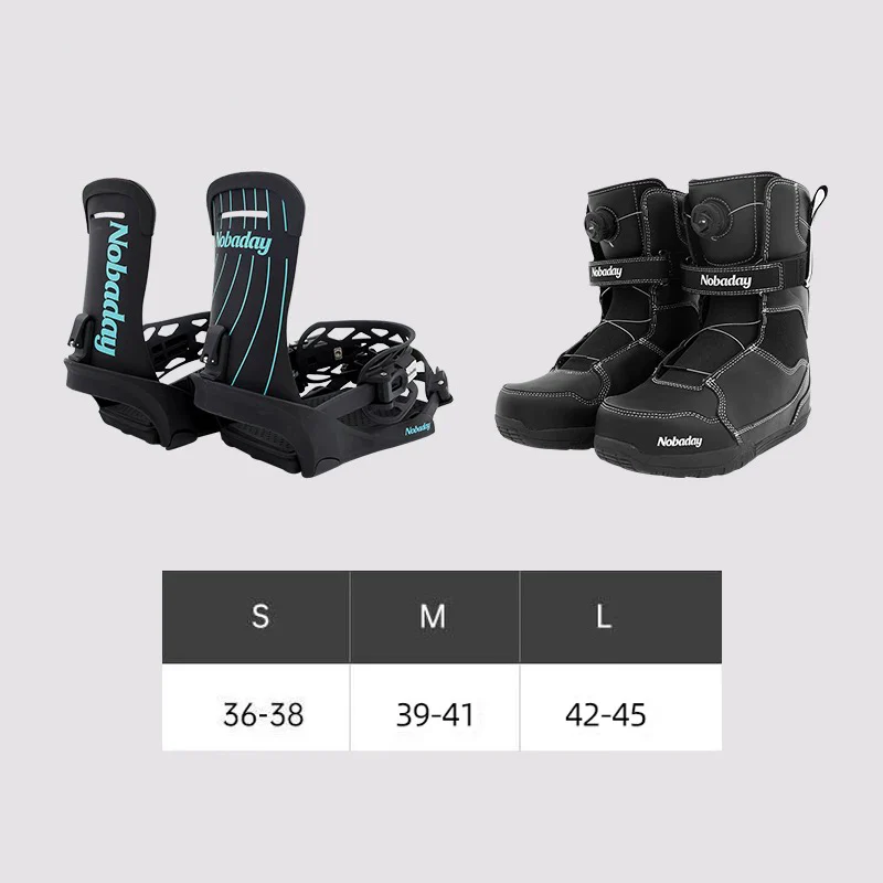Nobaday Track Snowboard Bindings - Image 8