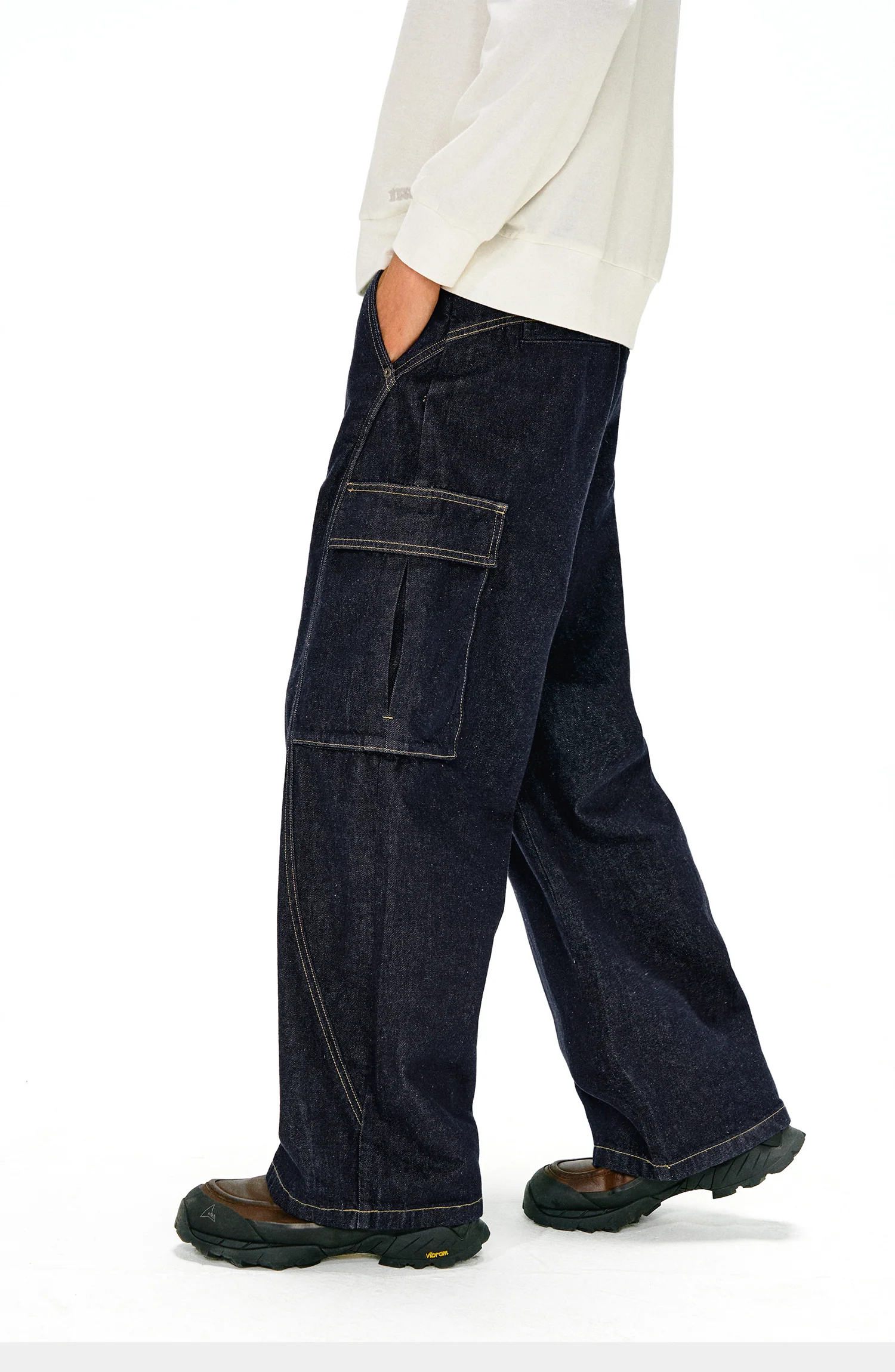 NOTHOMME Arc Split Workwear Jeans - Image 10