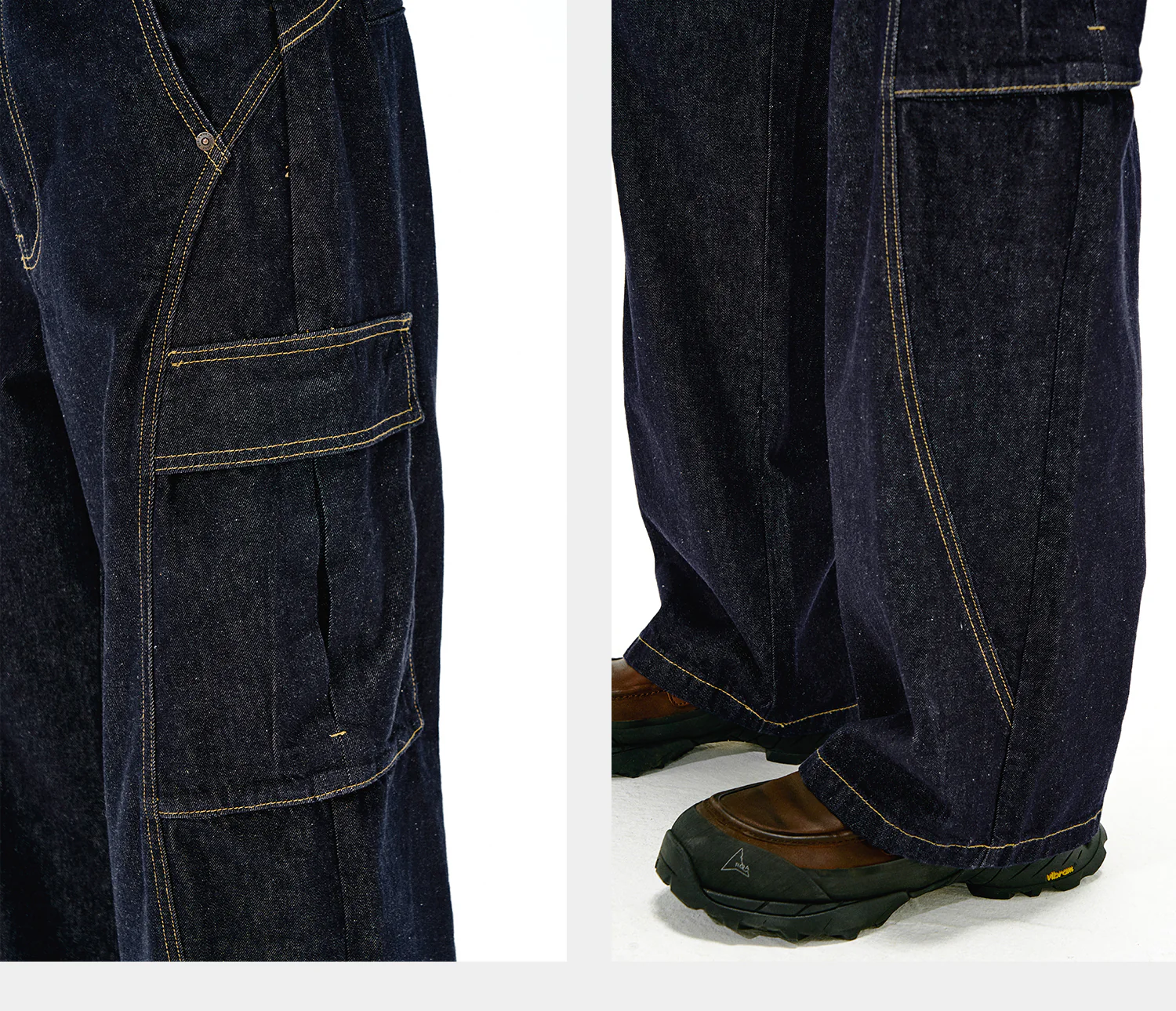 NOTHOMME Arc Split Workwear Jeans - Image 14