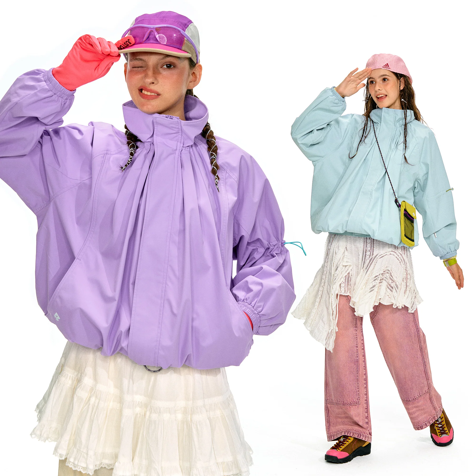 NOTHOMME Flower Bud Collar Balloon Suit - Image 2