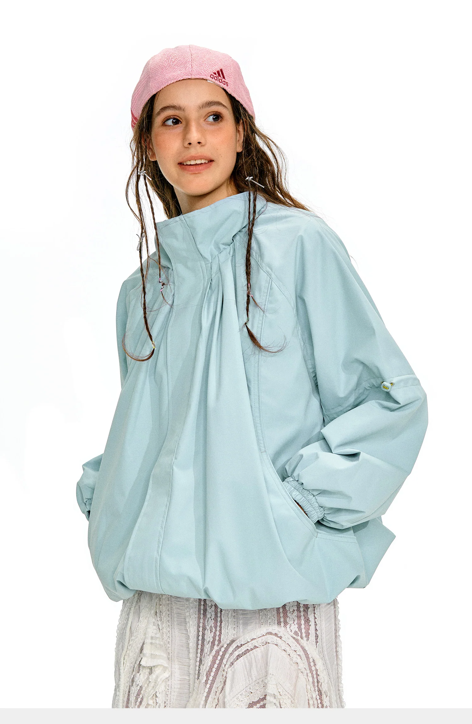 NOTHOMME Flower Bud Collar Balloon Suit - Image 24