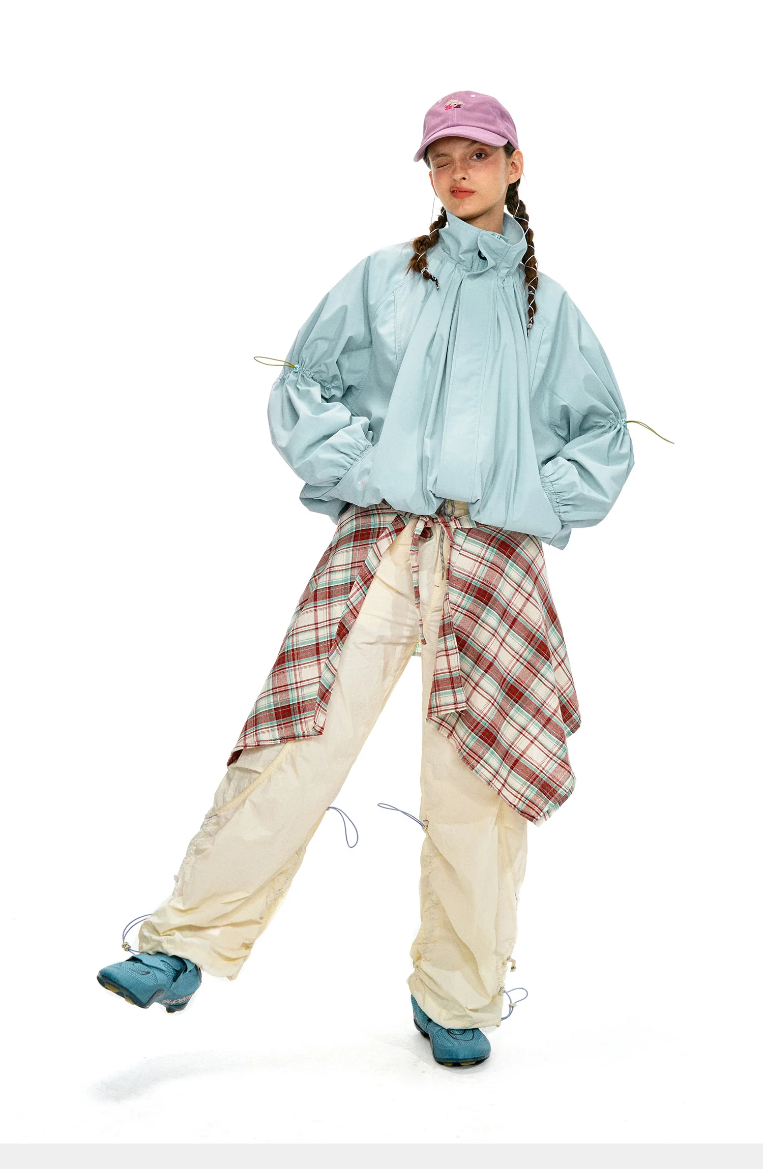 NOTHOMME Flower Bud Collar Balloon Suit - Image 32