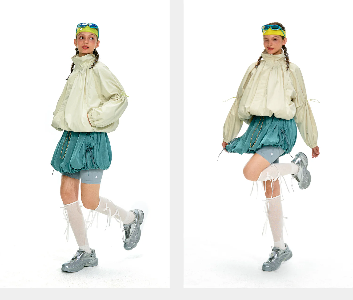 NOTHOMME Flower Bud Collar Balloon Suit - Image 35