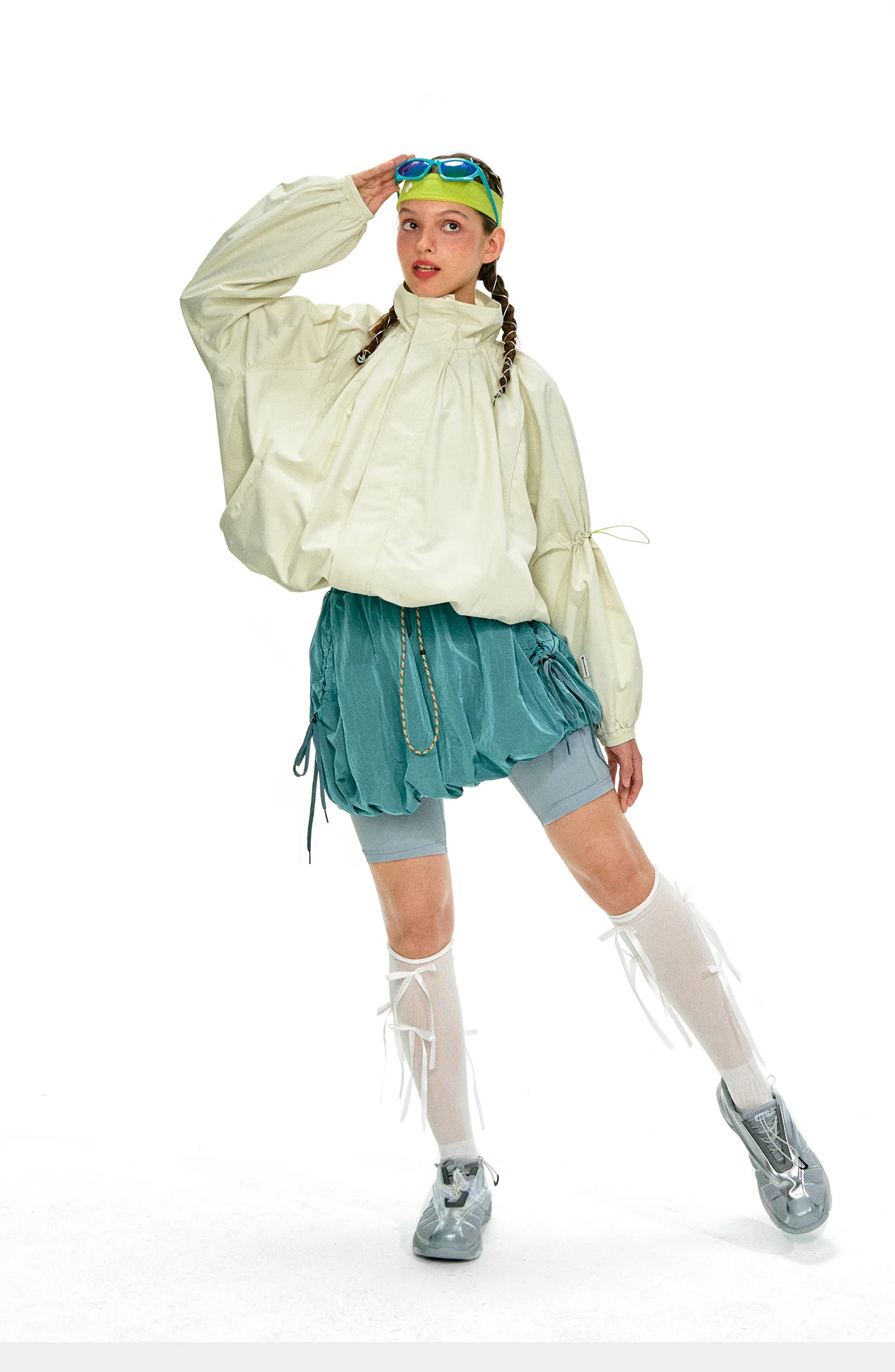 NOTHOMME Flower Bud Collar Balloon Suit - Image 37