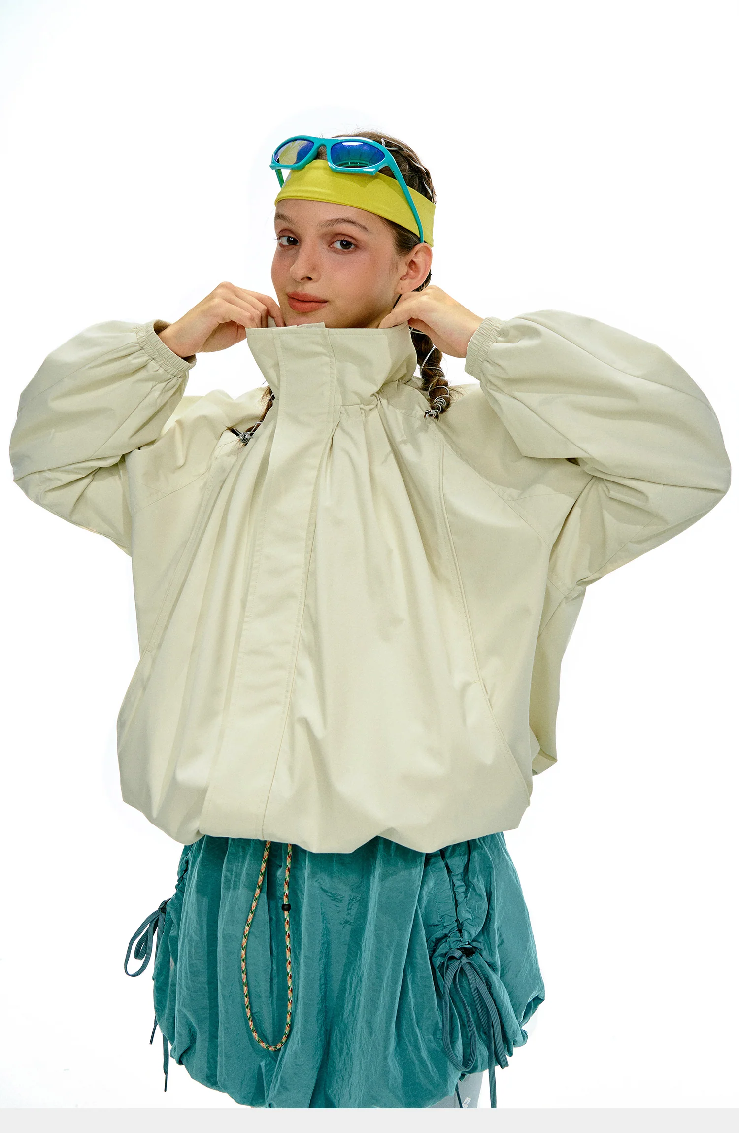NOTHOMME Flower Bud Collar Balloon Suit - Image 39